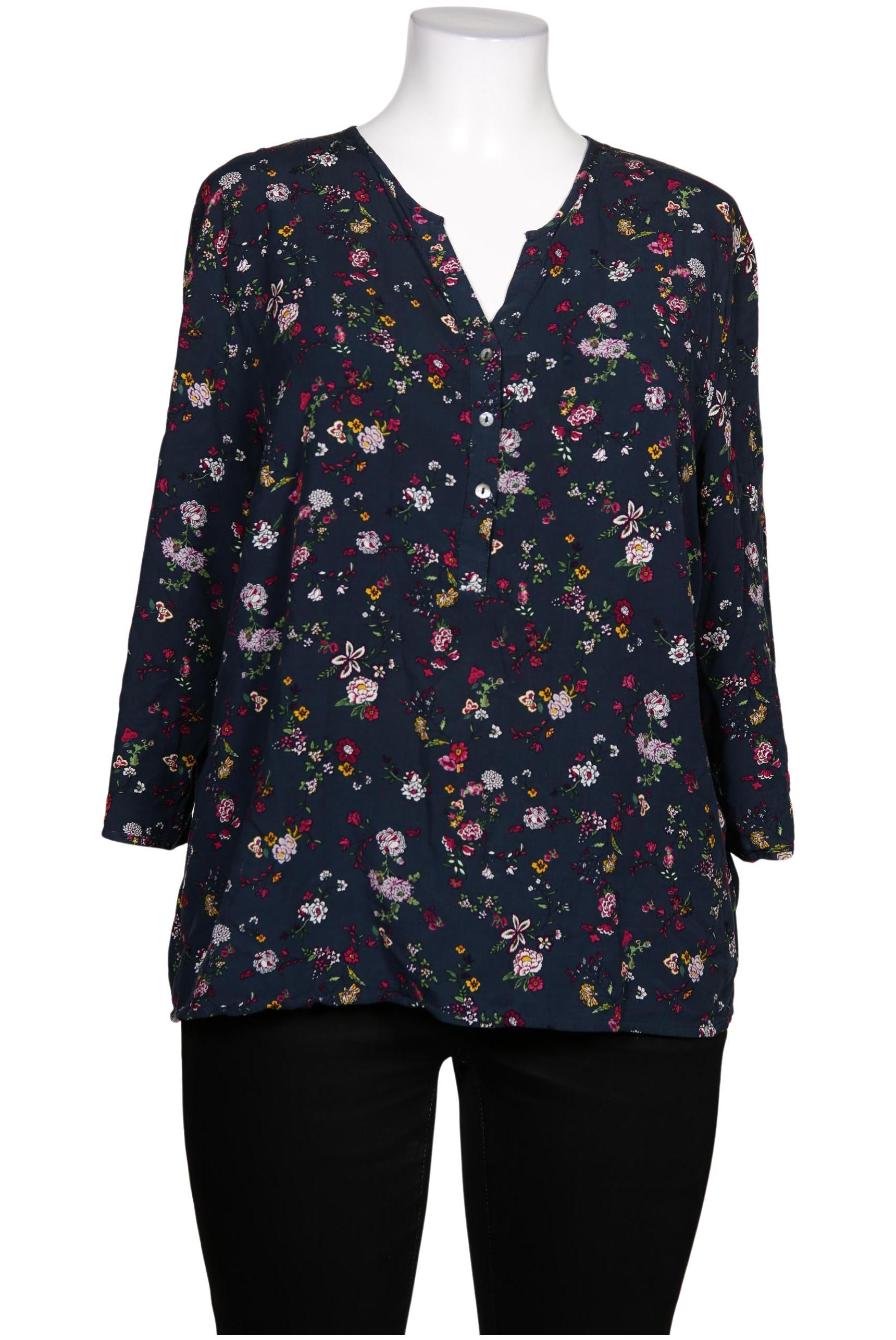 

Christian Berg Damen Bluse, marineblau, Gr. 48