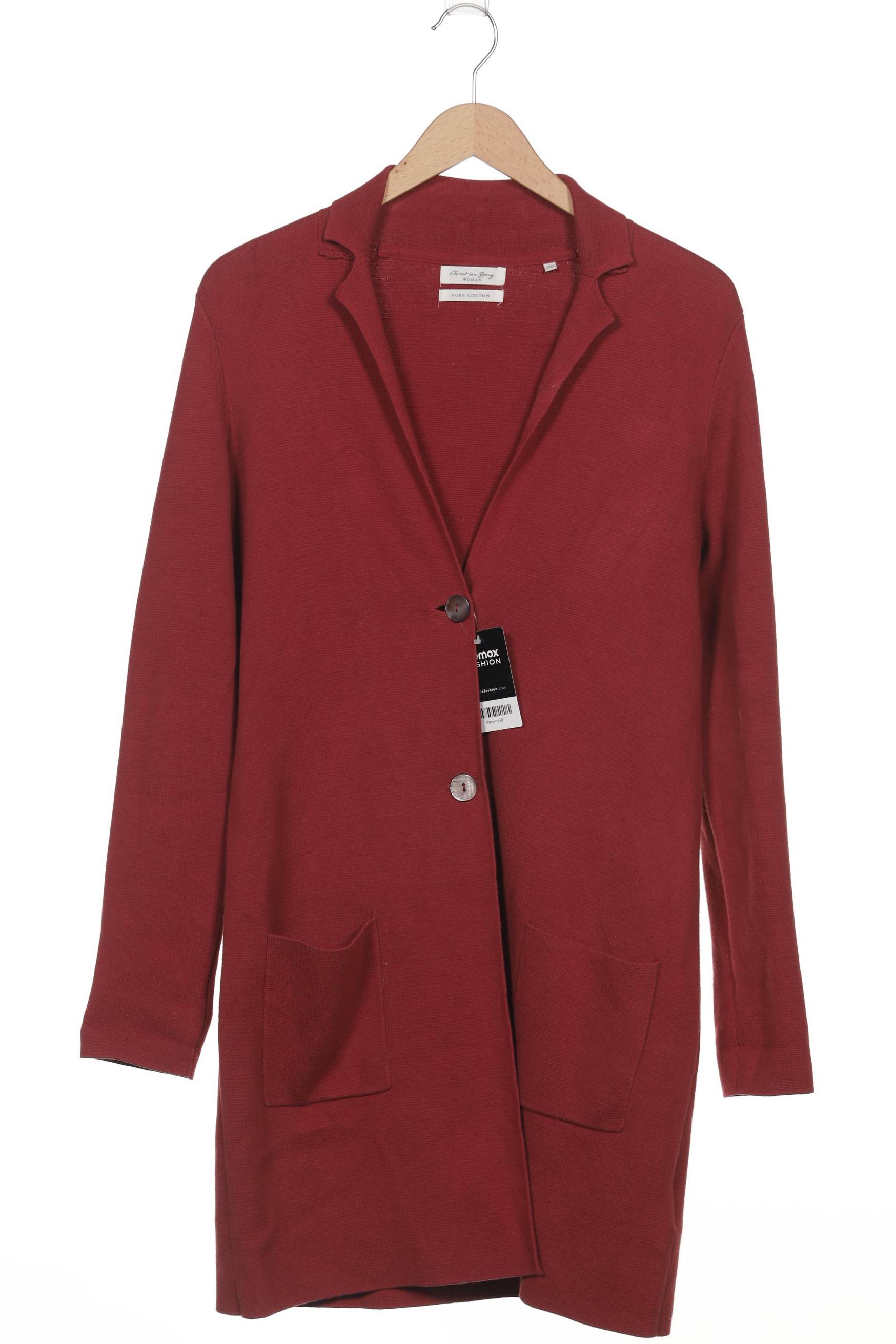 

Christian Berg Damen Strickjacke, rot, Gr. 38