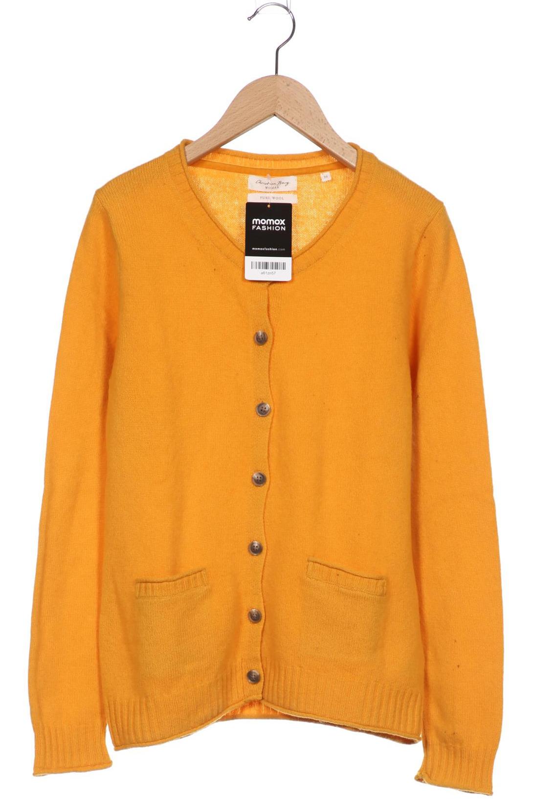 

Christian Berg Damen Strickjacke, orange, Gr. 36