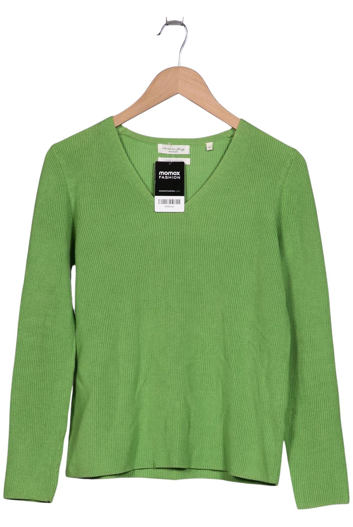 

Christian Berg Damen Pullover, grün, Gr. 36
