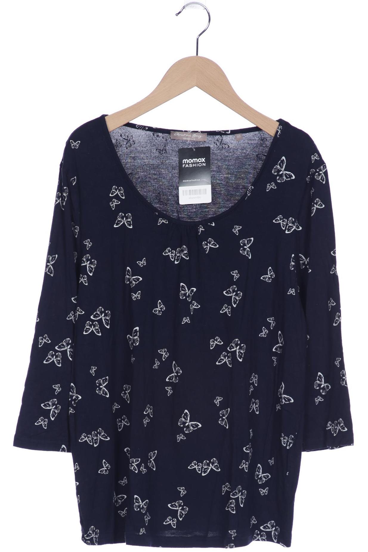 

Christian Berg Damen Langarmshirt, marineblau, Gr. 40