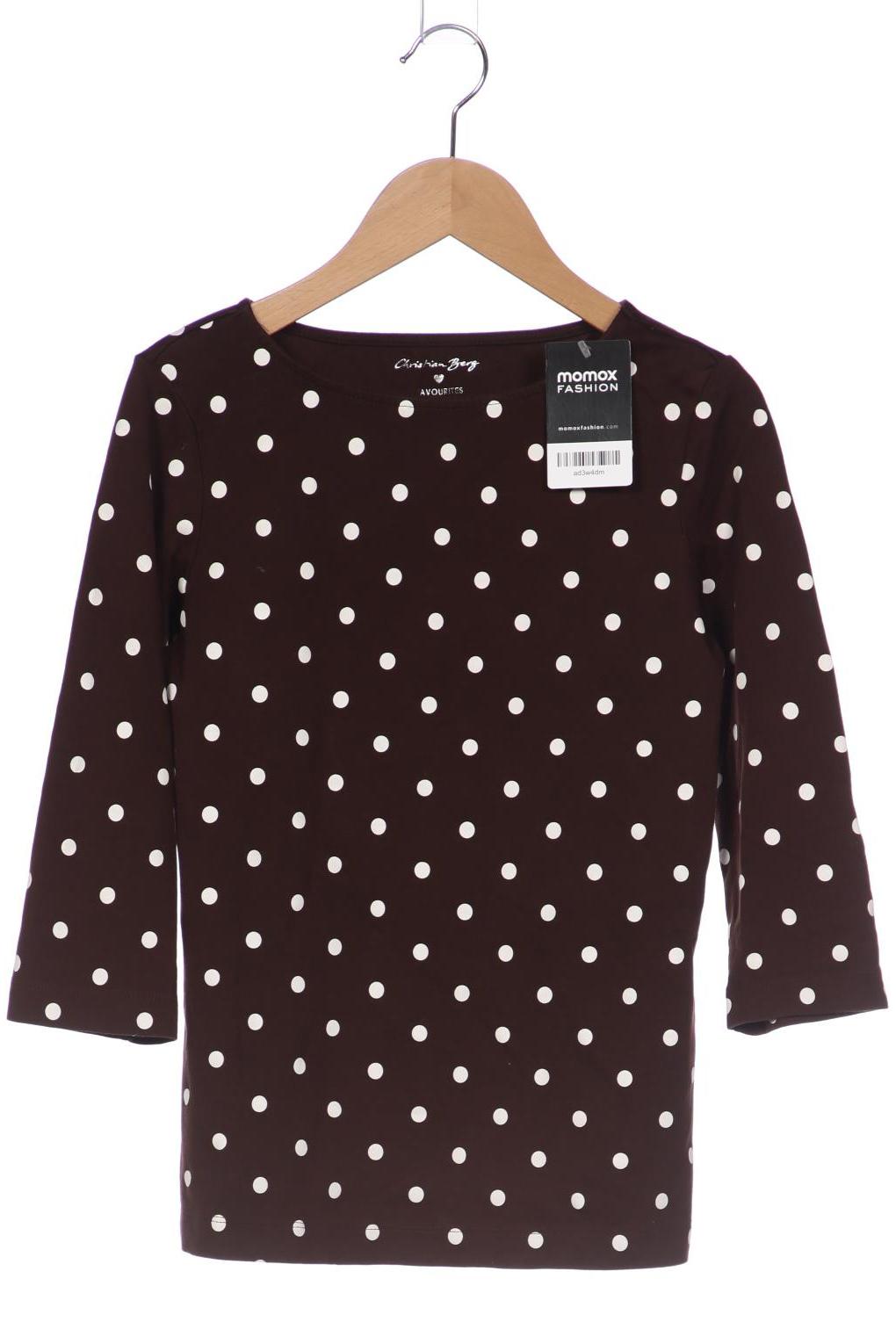 

Christian Berg Damen Langarmshirt, braun, Gr. 34