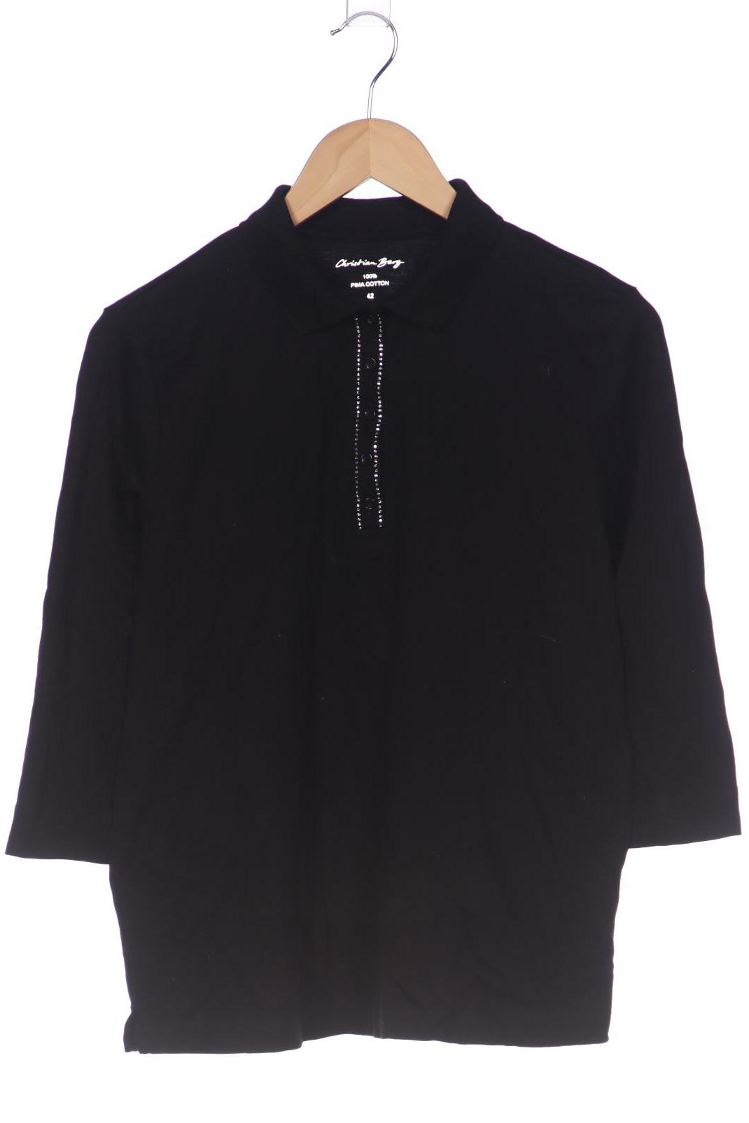 

Christian Berg Damen Poloshirt, schwarz, Gr. 42