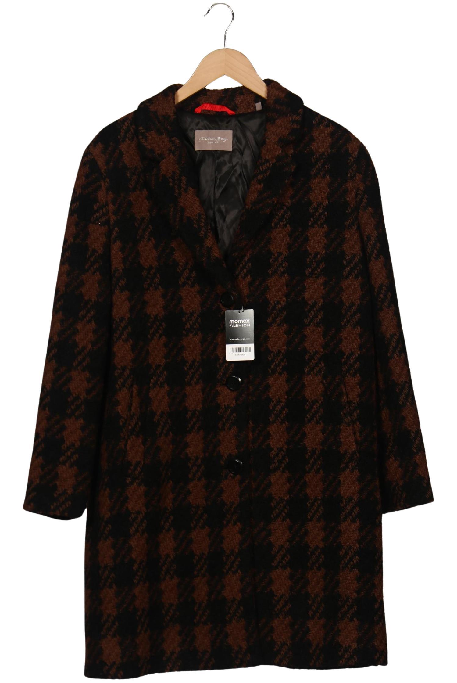 

Christian Berg Damen Mantel, braun, Gr. 46