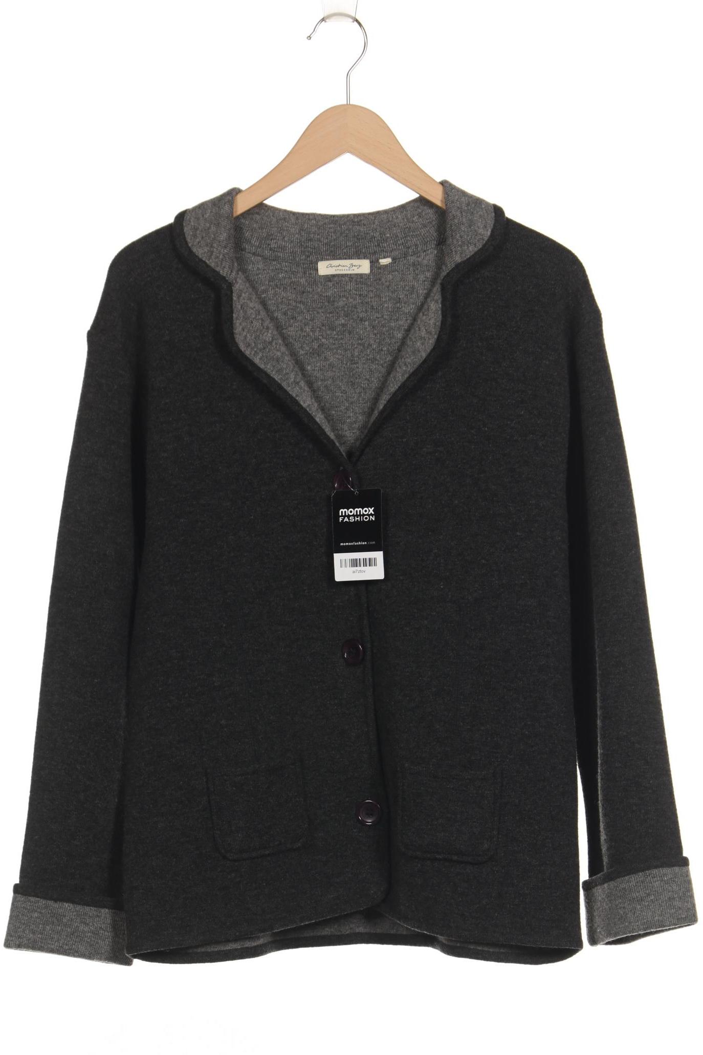 

Christian Berg Damen Strickjacke, grau, Gr. 44