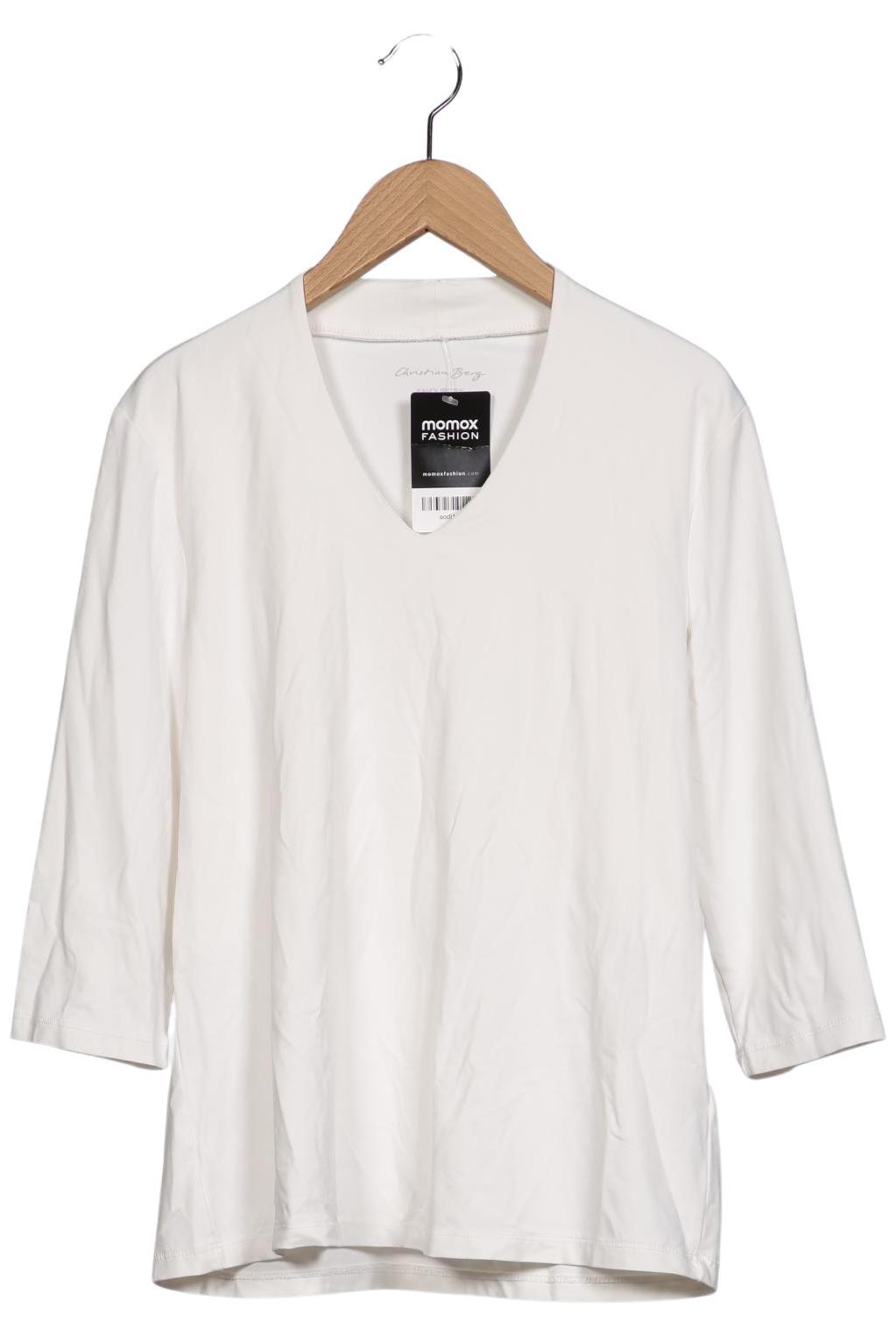 

Christian Berg Damen Langarmshirt, weiß, Gr. 44