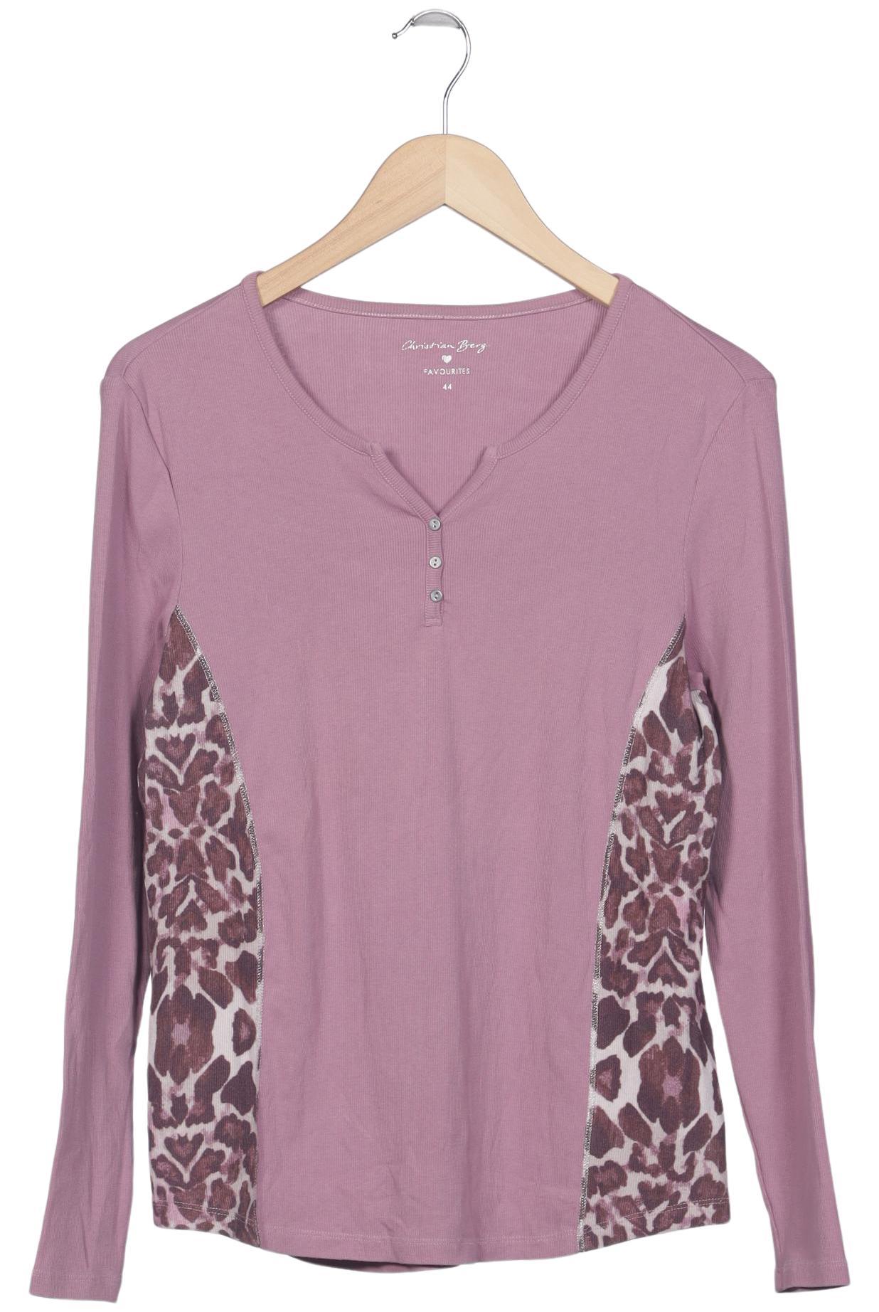 

Christian Berg Damen Langarmshirt, pink, Gr. 44