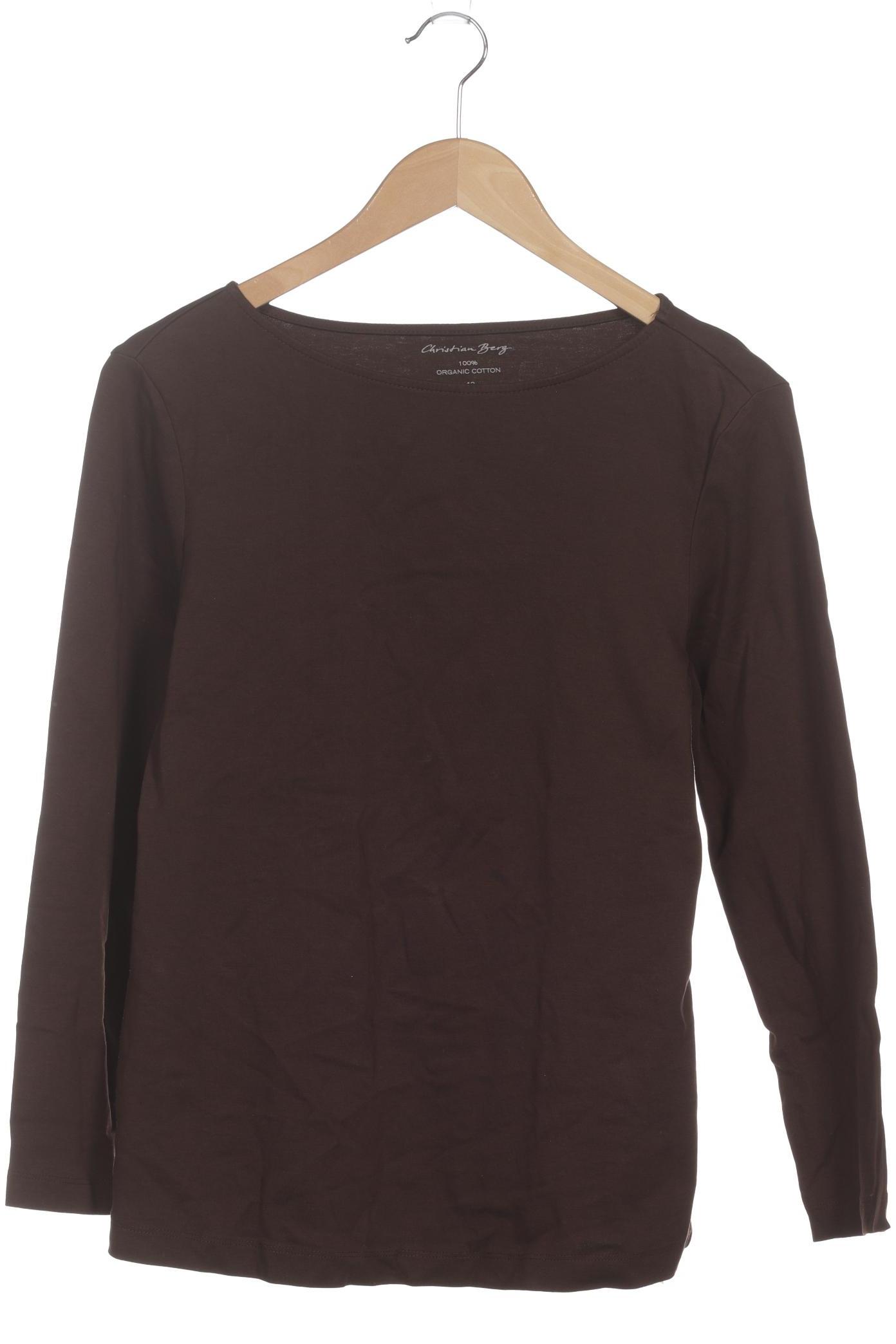 

Christian Berg Damen Langarmshirt, braun, Gr. 42