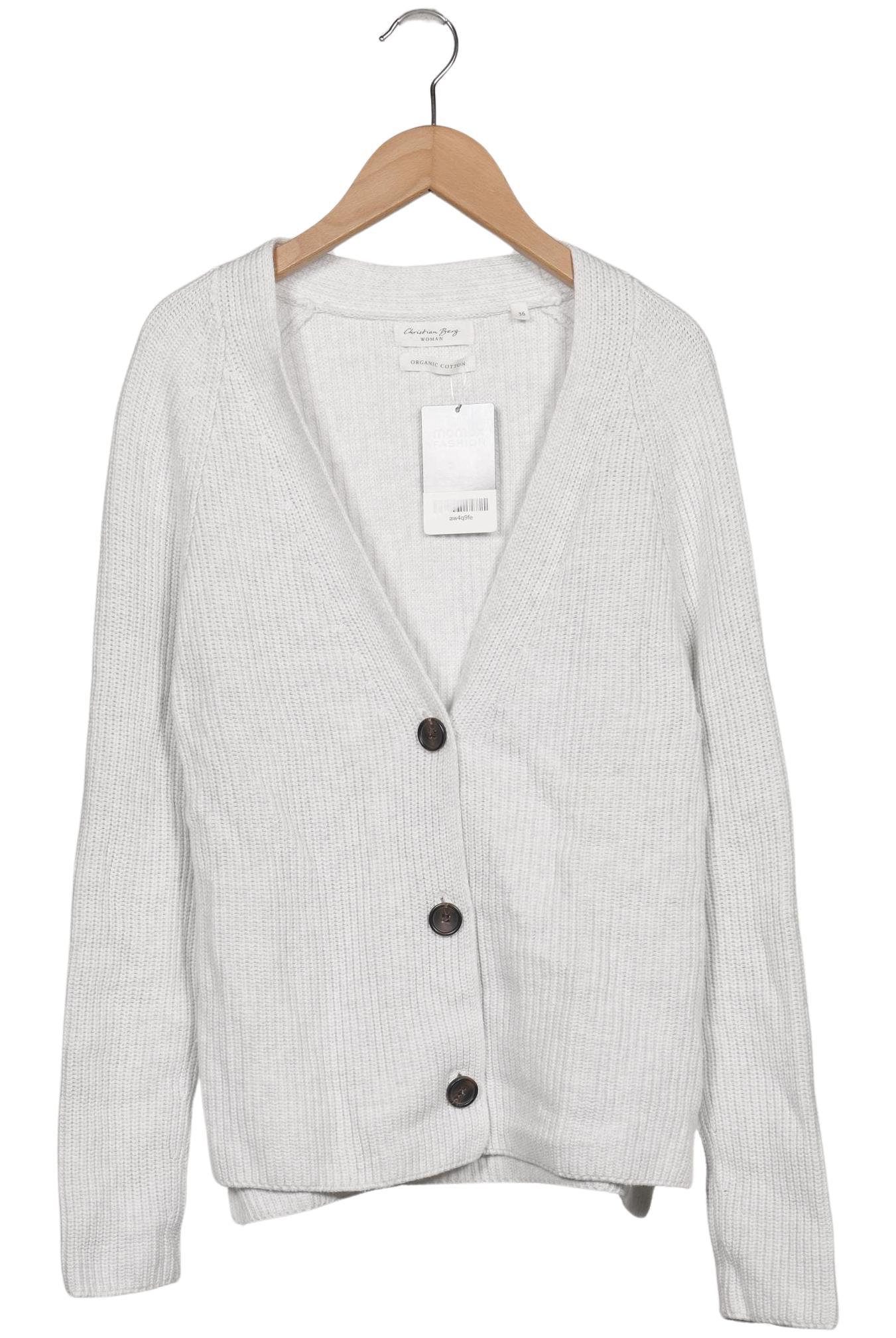 

Christian Berg Damen Strickjacke, grau, Gr. 36