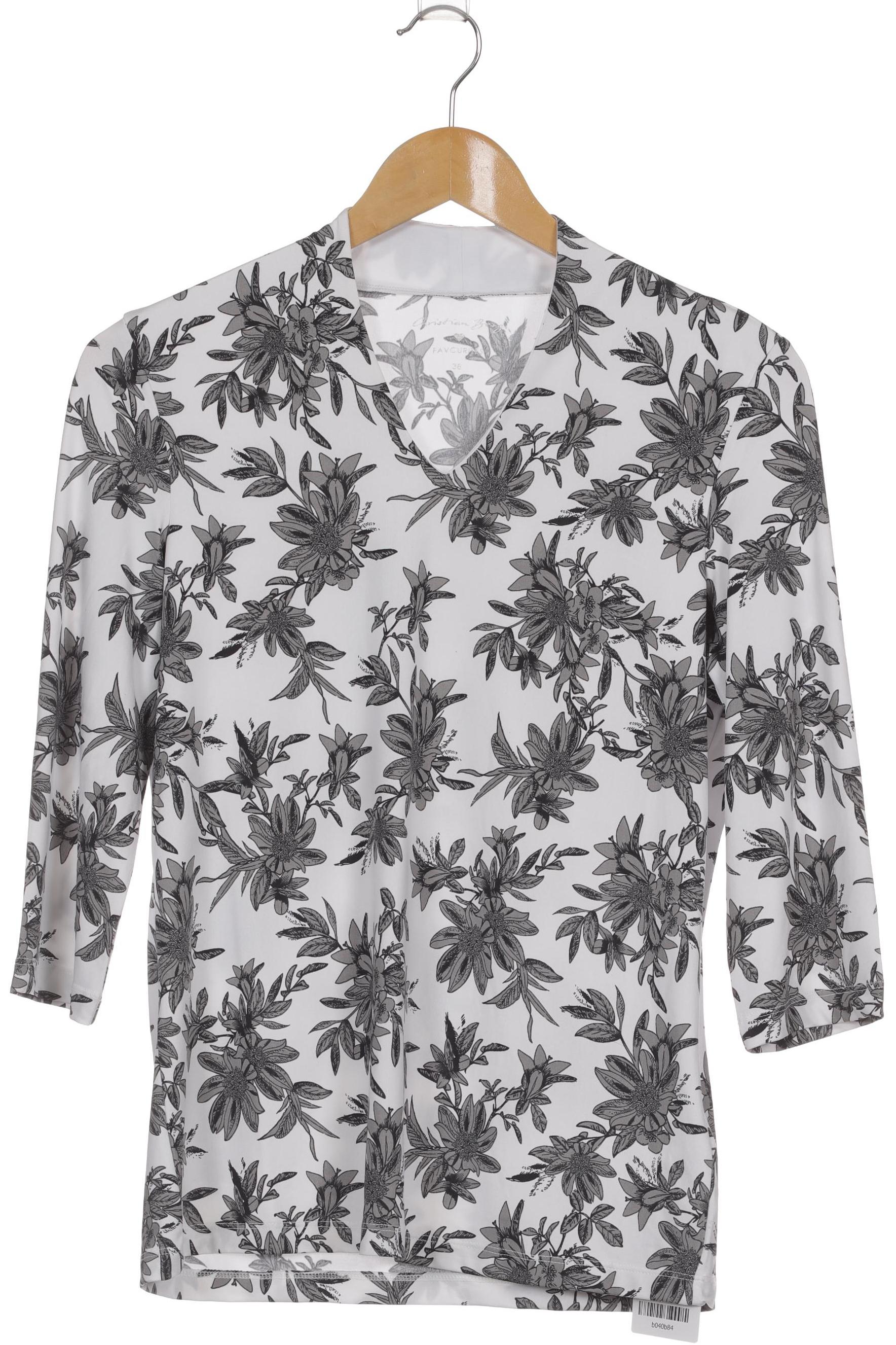 

Christian Berg Damen Langarmshirt, weiß, Gr. 38