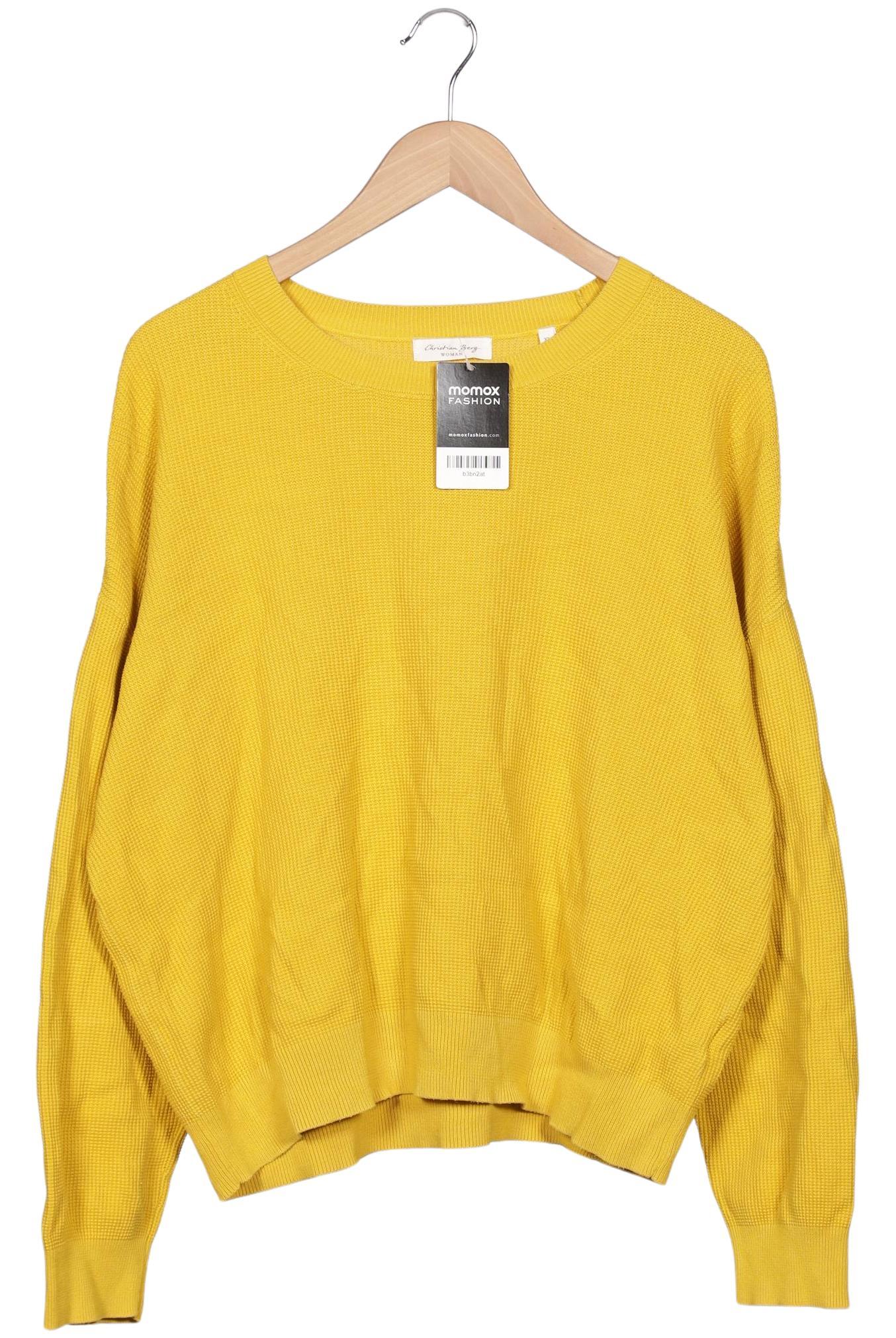 

Christian Berg Damen Pullover, gelb, Gr. 44
