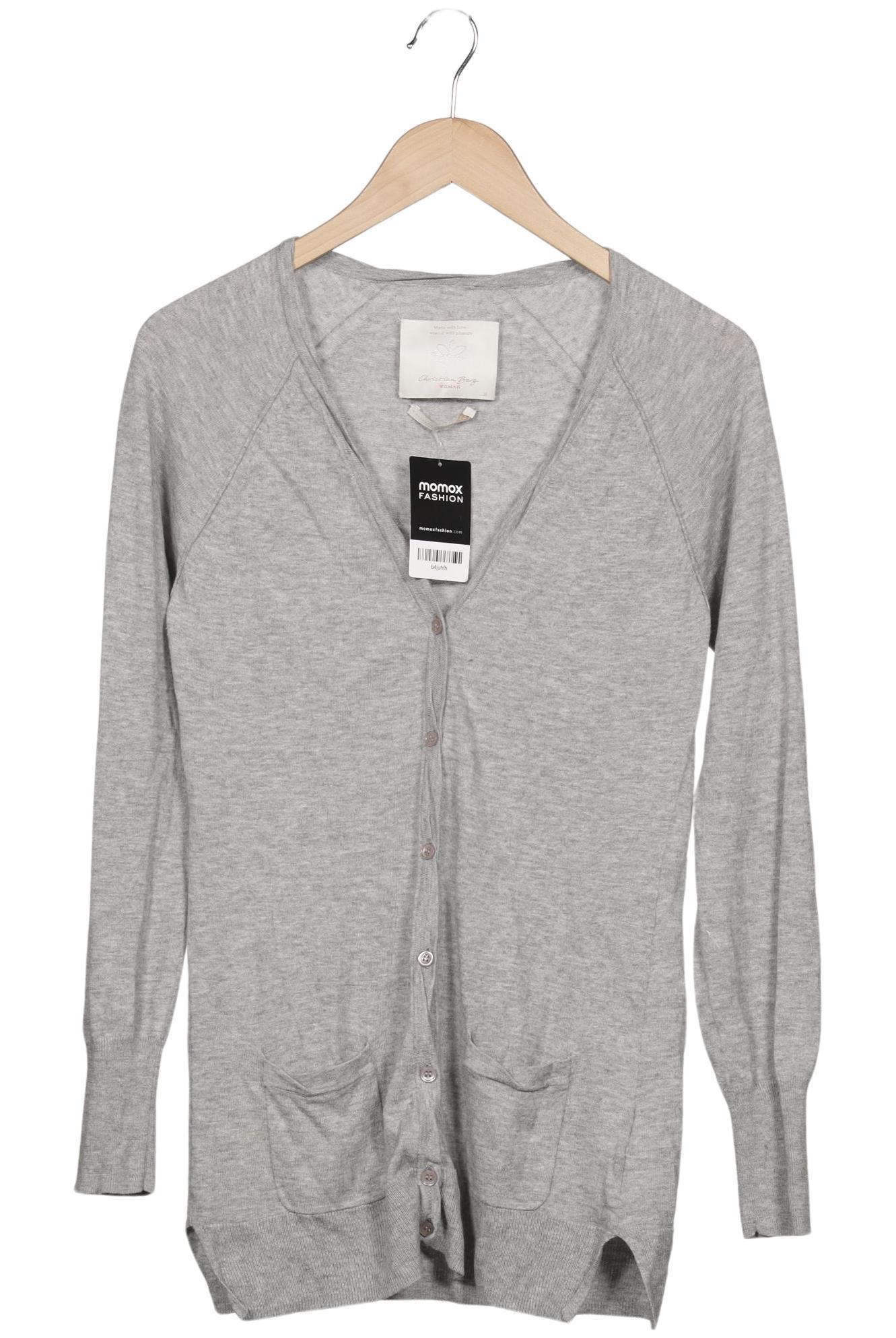 

Christian Berg Damen Strickjacke, grau, Gr. 36
