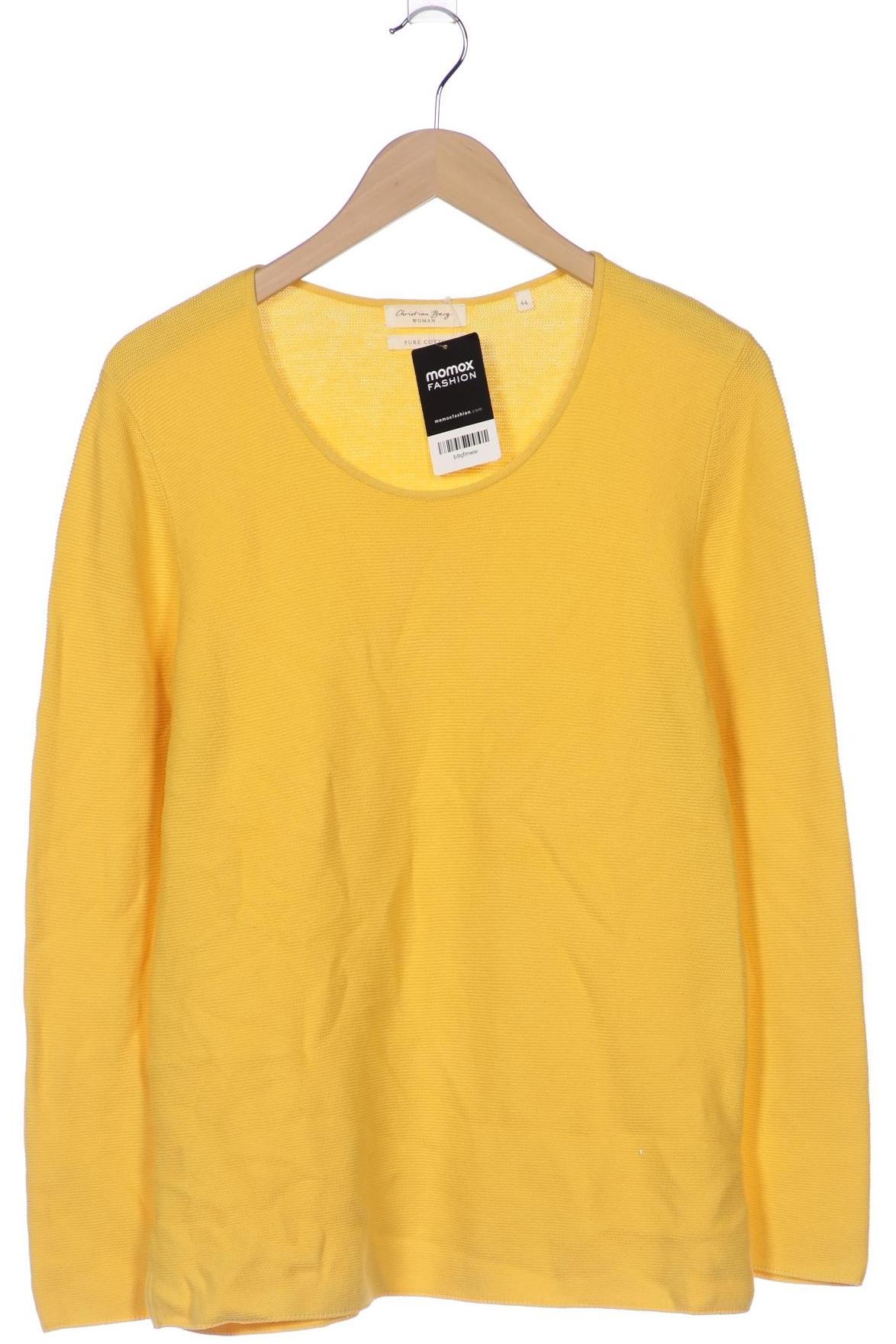 

Christian Berg Damen Pullover, gelb, Gr. 44