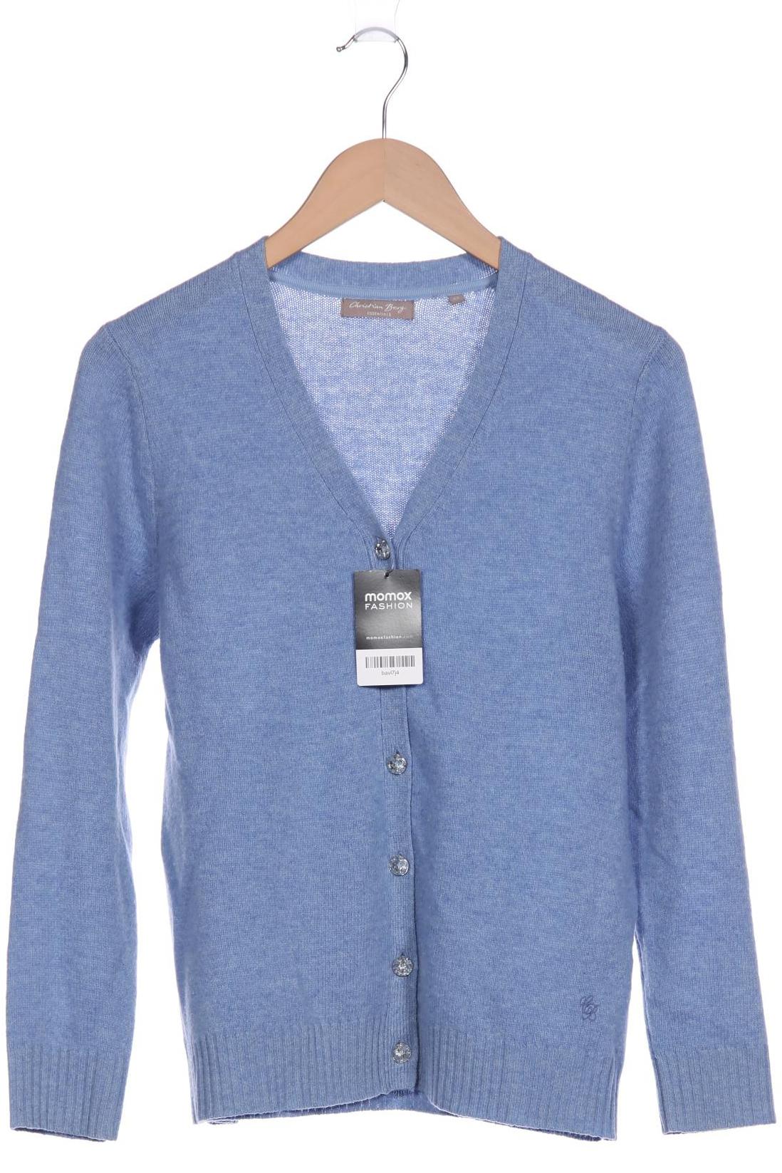 

Christian Berg Damen Strickjacke, blau, Gr. 42