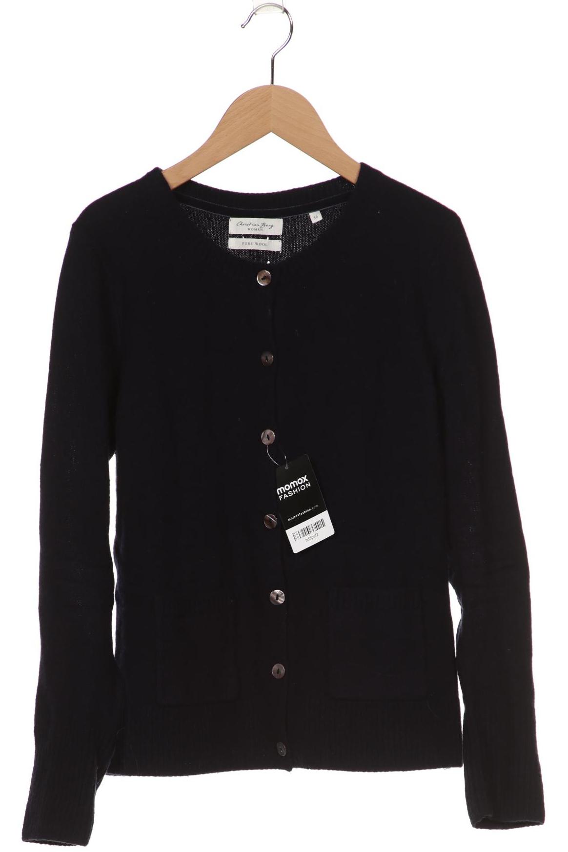

Christian Berg Damen Strickjacke, marineblau, Gr. 36