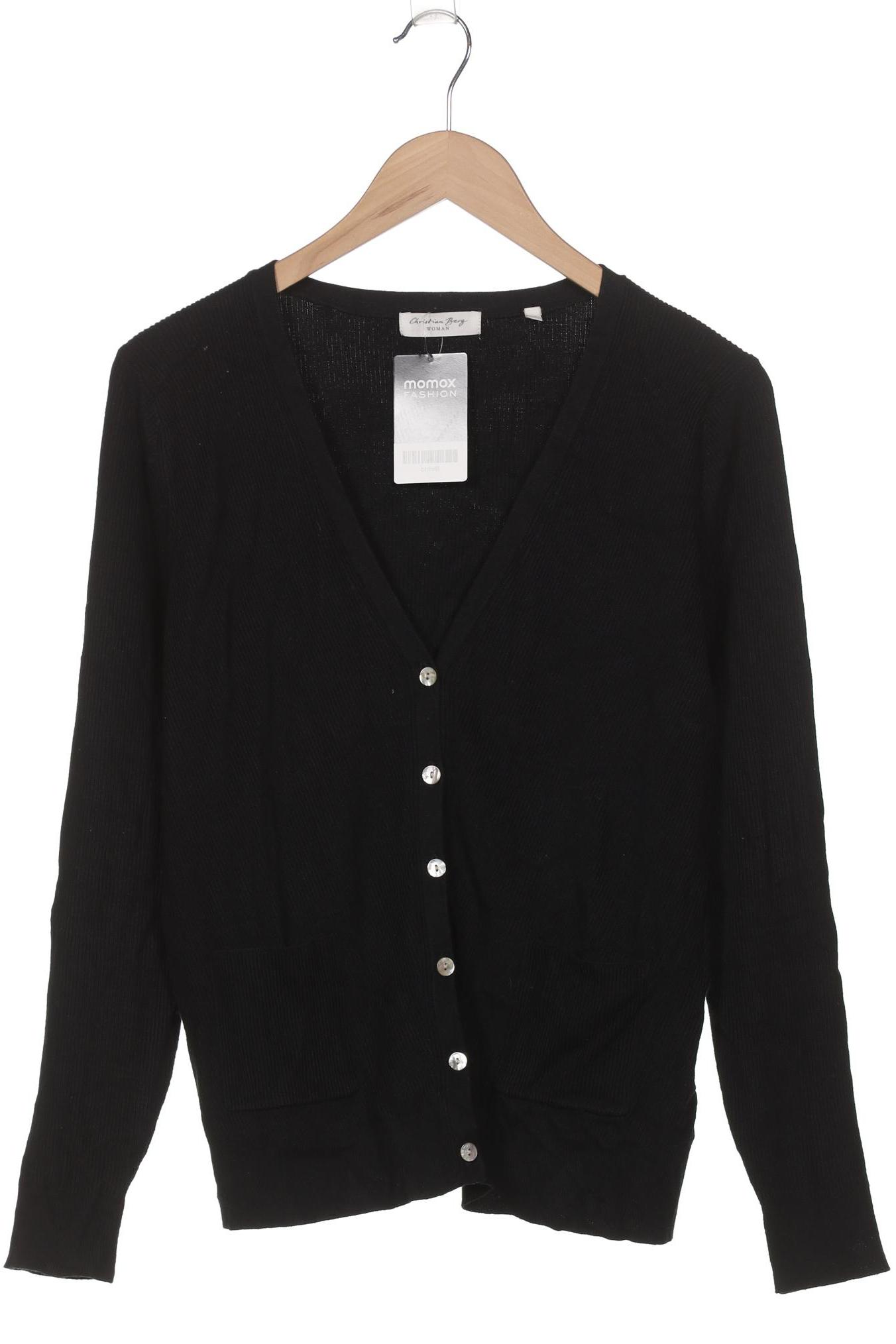 

Christian Berg Damen Strickjacke, schwarz, Gr. 40