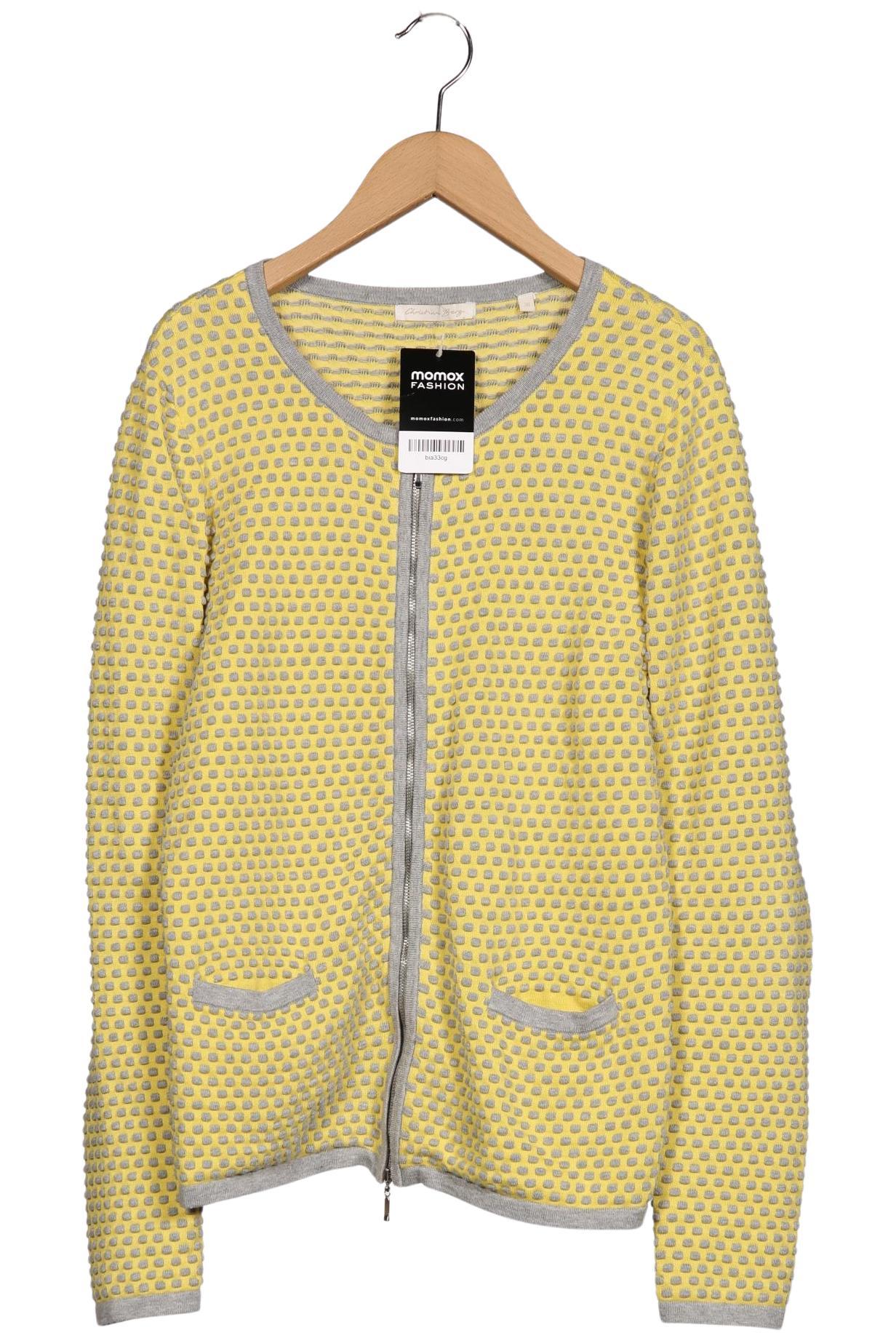 

Christian Berg Damen Strickjacke, gelb, Gr. 36
