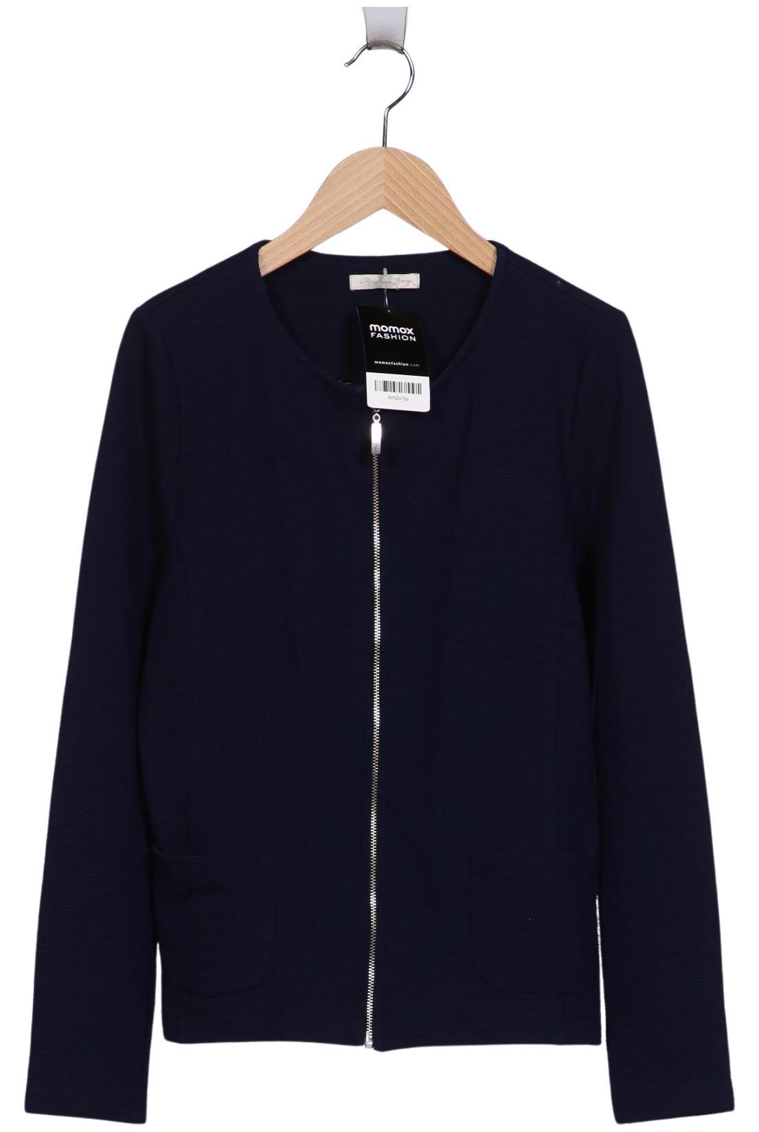 

Christian Berg Damen Strickjacke, marineblau, Gr. 38