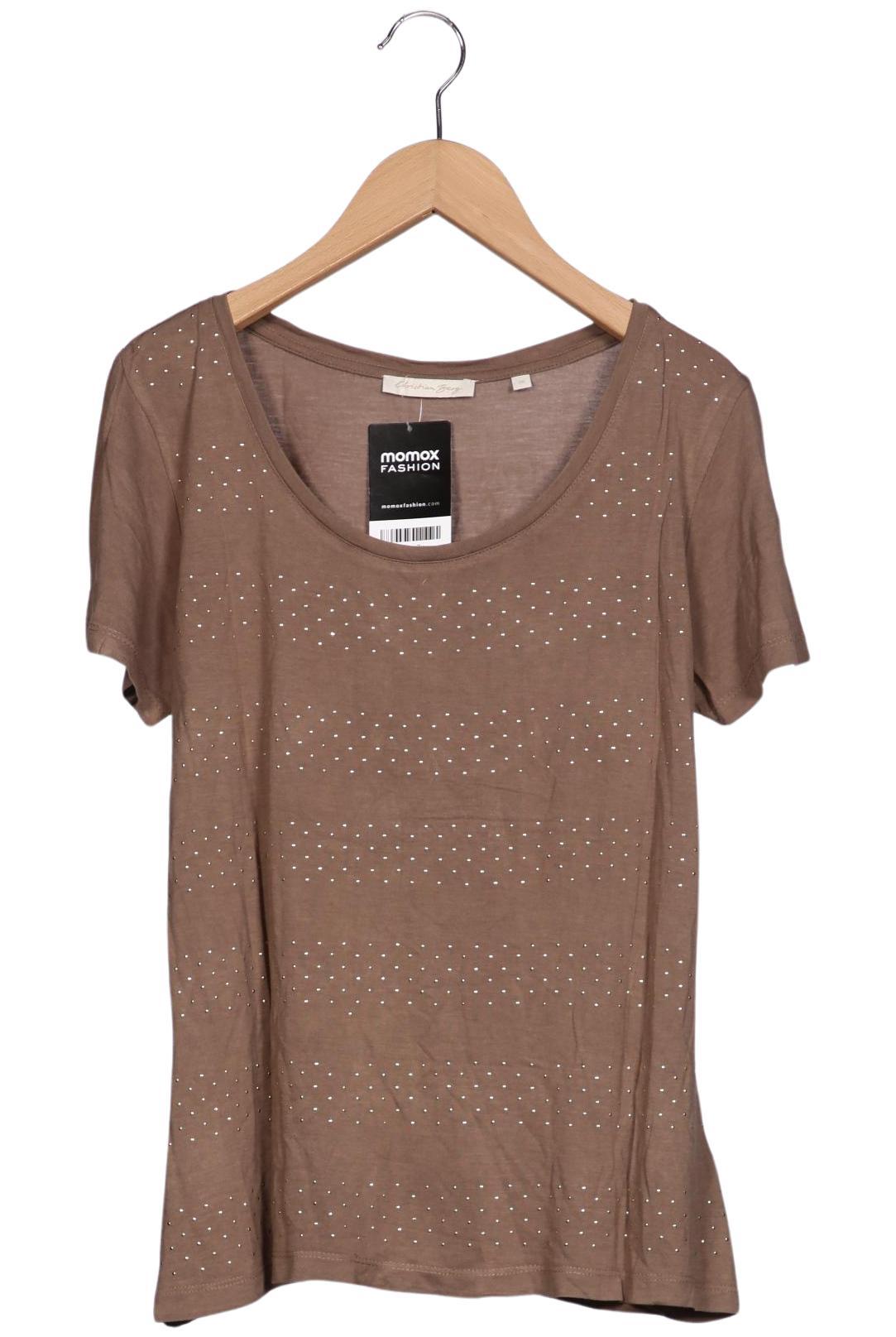 

Christian Berg Damen T-Shirt, braun, Gr. 36