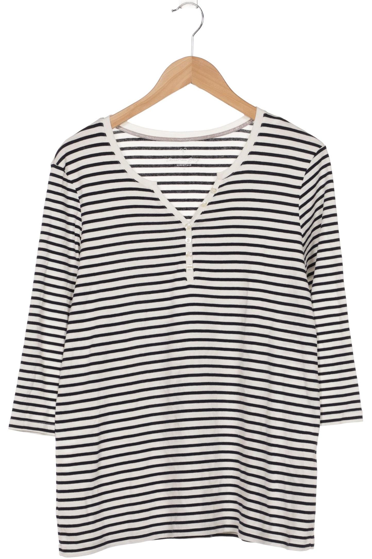 

Christian Berg Damen Langarmshirt, blau, Gr. 48