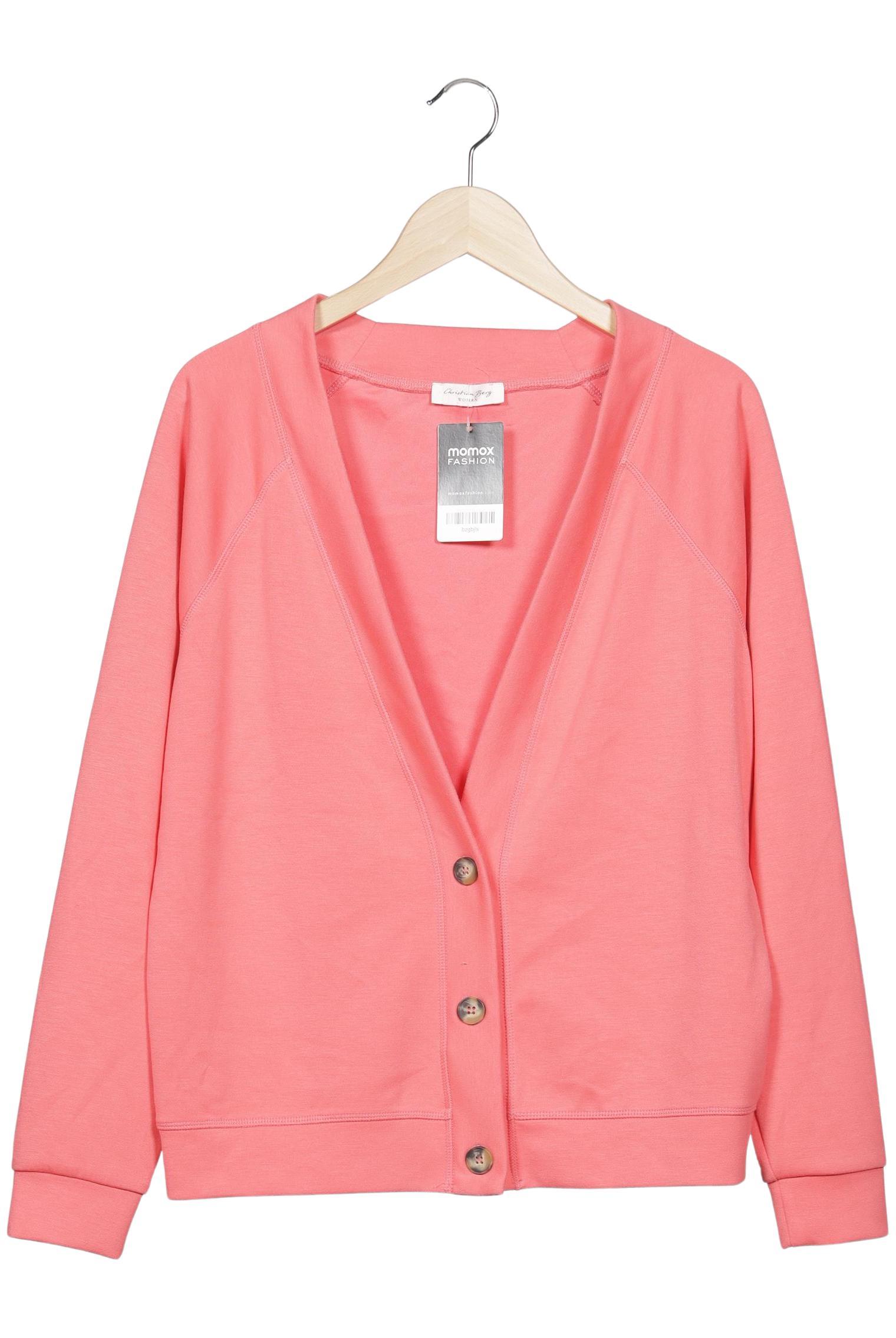 

Christian Berg Damen Strickjacke, pink, Gr. 52