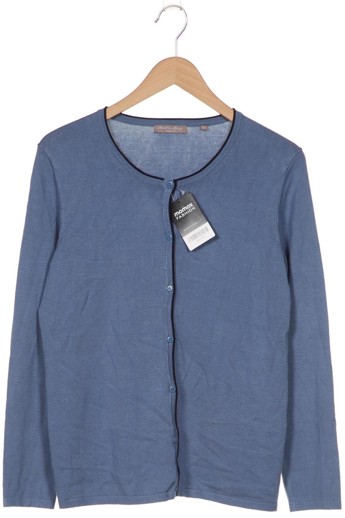 

Christian Berg Damen Strickjacke, blau, Gr. 42