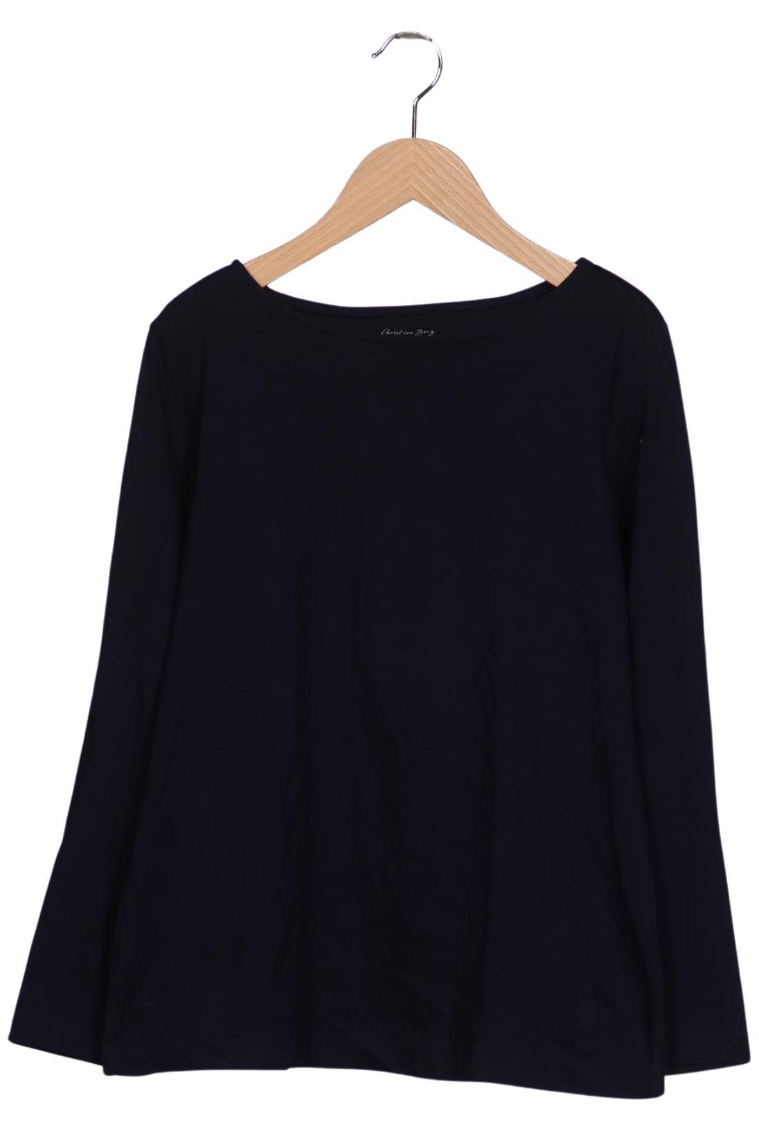

Christian Berg Damen Langarmshirt, marineblau, Gr. 40