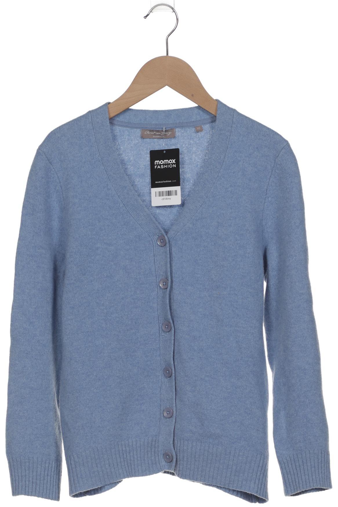 

Christian Berg Damen Strickjacke, blau, Gr. 42