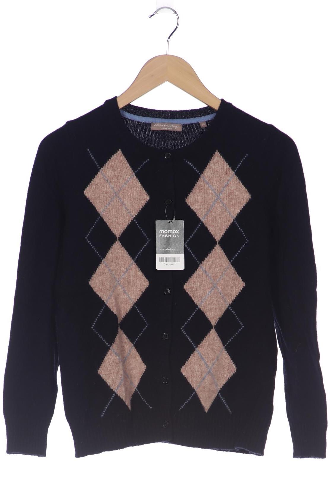 

Christian Berg Damen Strickjacke, marineblau, Gr. 38