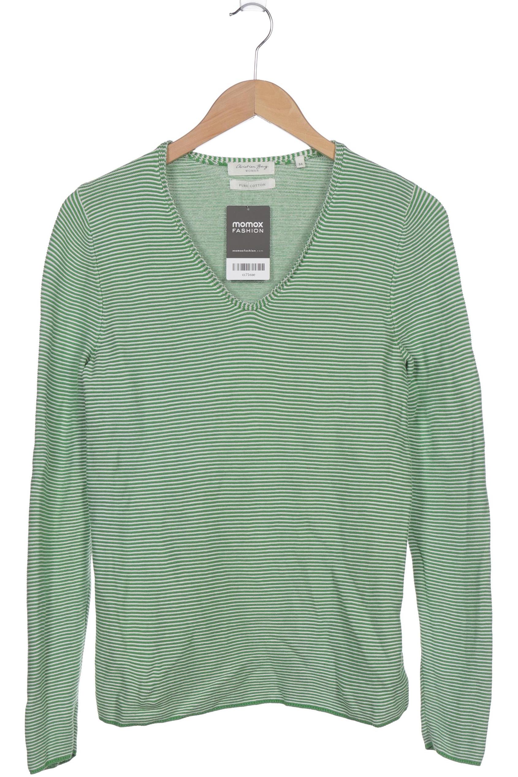 

Christian Berg Damen Pullover, grün, Gr. 34