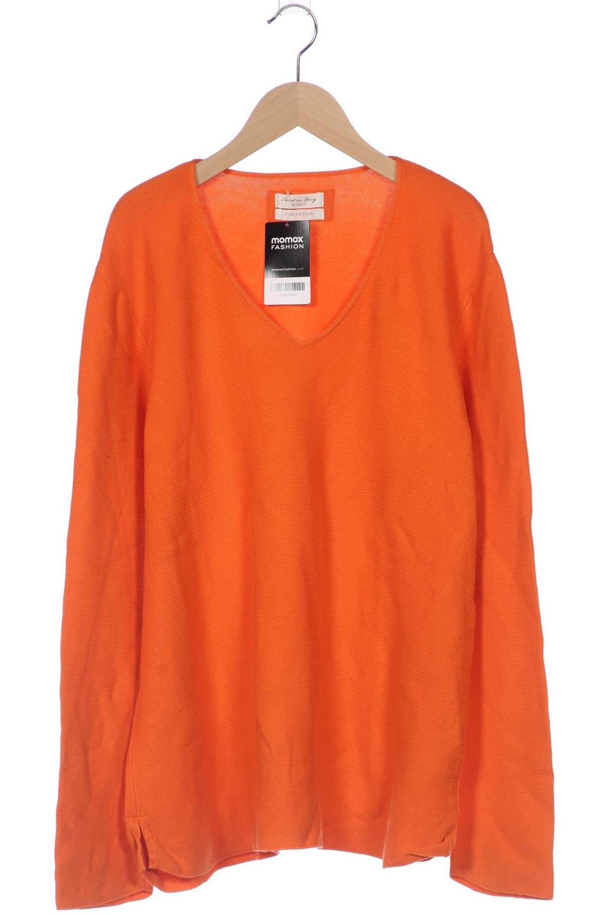 

Christian Berg Damen Pullover, orange, Gr. 48
