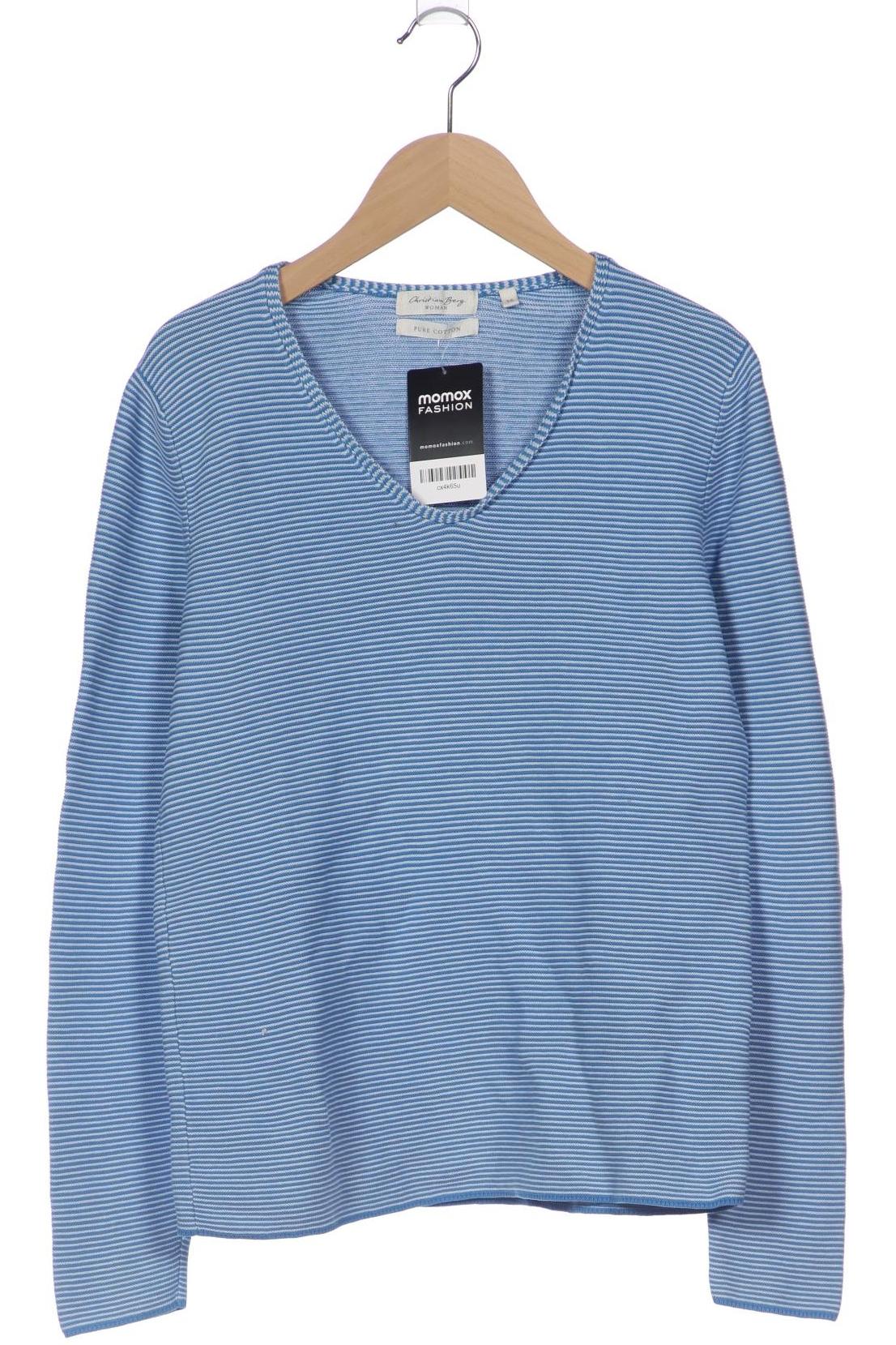 

Christian Berg Damen Pullover, blau, Gr. 36
