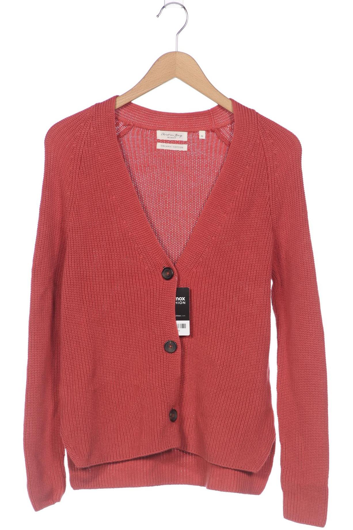 

Christian Berg Damen Strickjacke, rot, Gr. 36