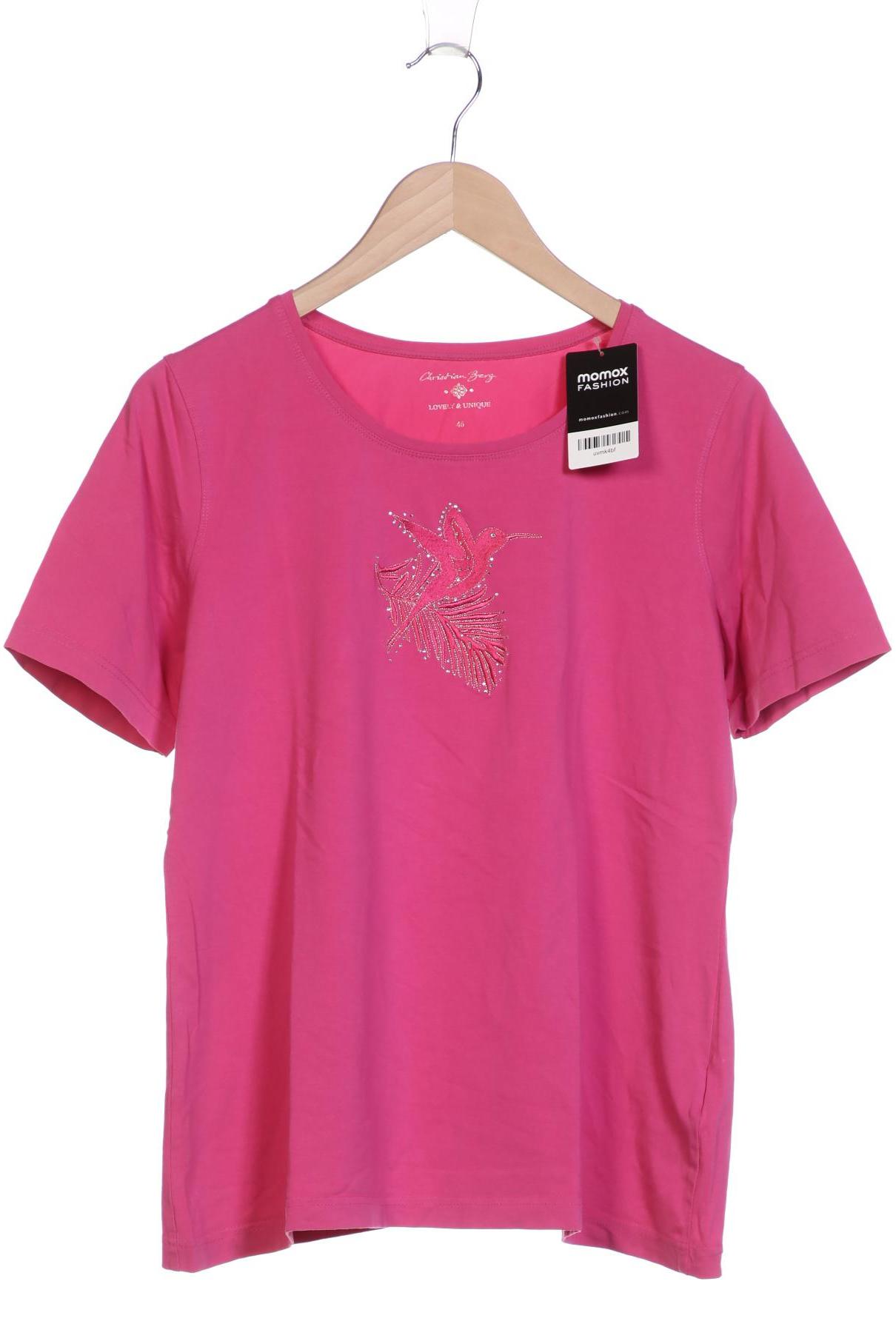 

Christian Berg Damen T-Shirt, pink, Gr. 46