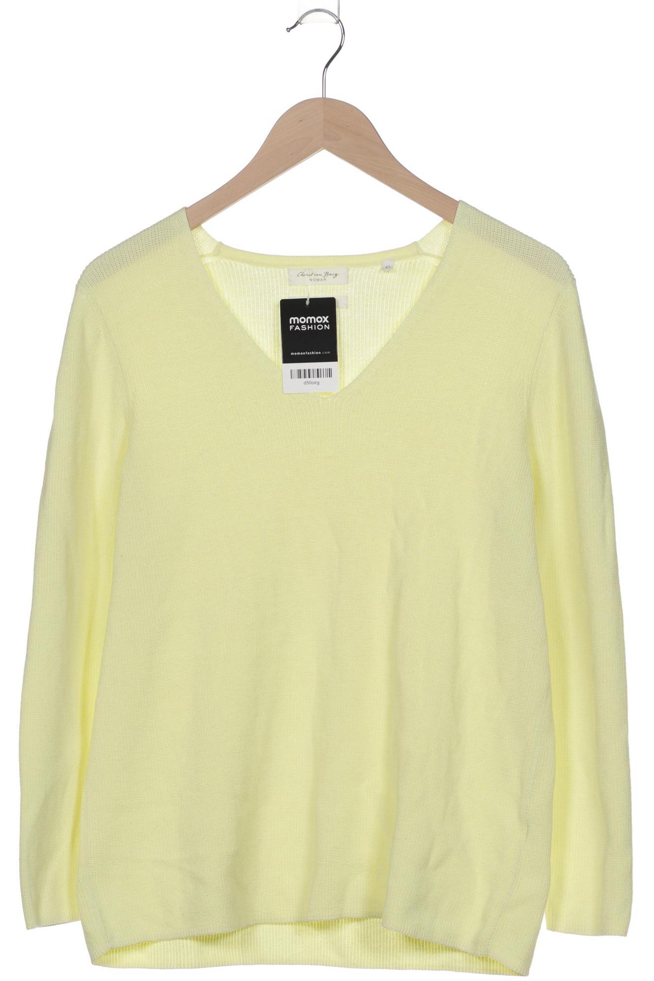 

Christian Berg Damen Pullover, gelb, Gr. 42