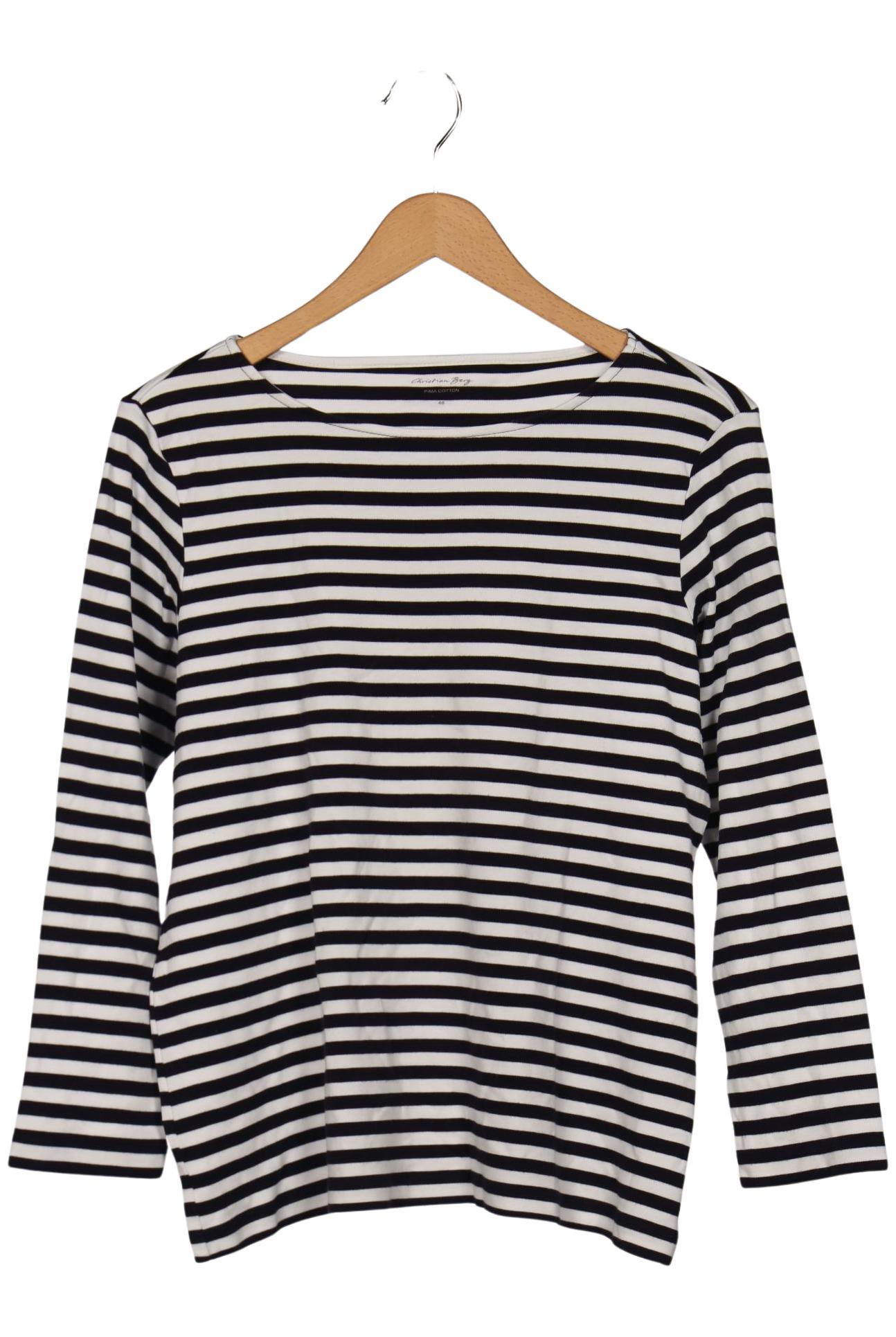 

Christian Berg Damen Langarmshirt, marineblau, Gr. 46