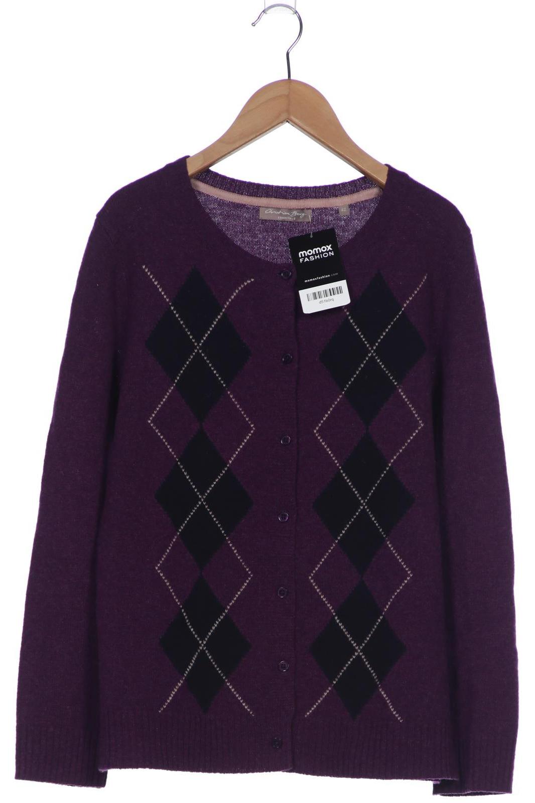 

Christian Berg Damen Strickjacke, flieder, Gr. 42