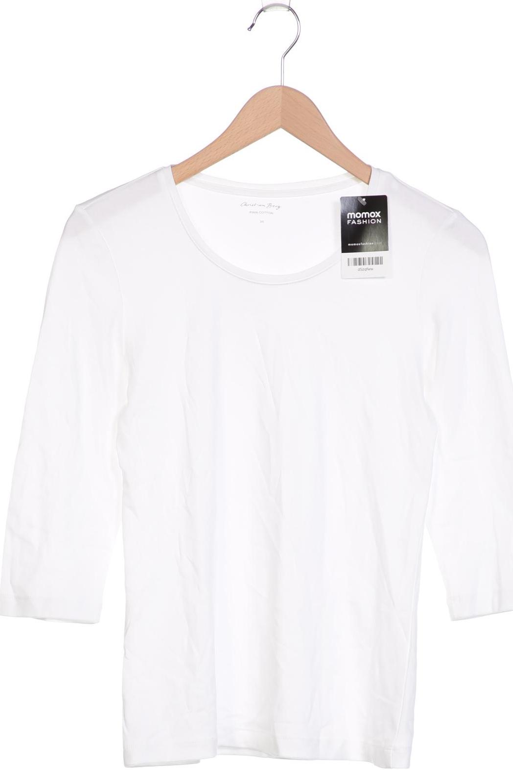 

Christian Berg Damen Langarmshirt, weiß, Gr. 36