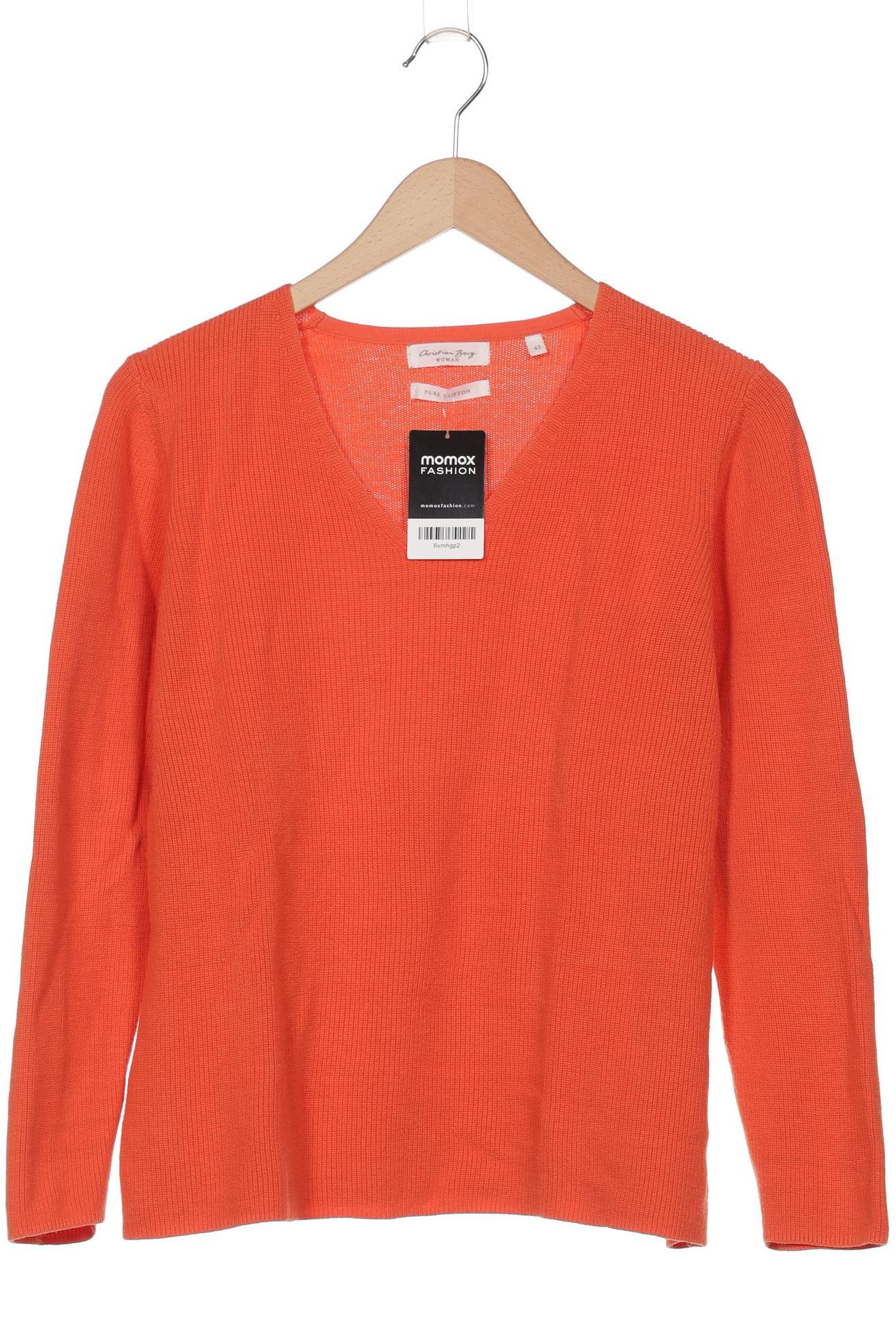 

Christian Berg Damen Pullover, orange, Gr. 42