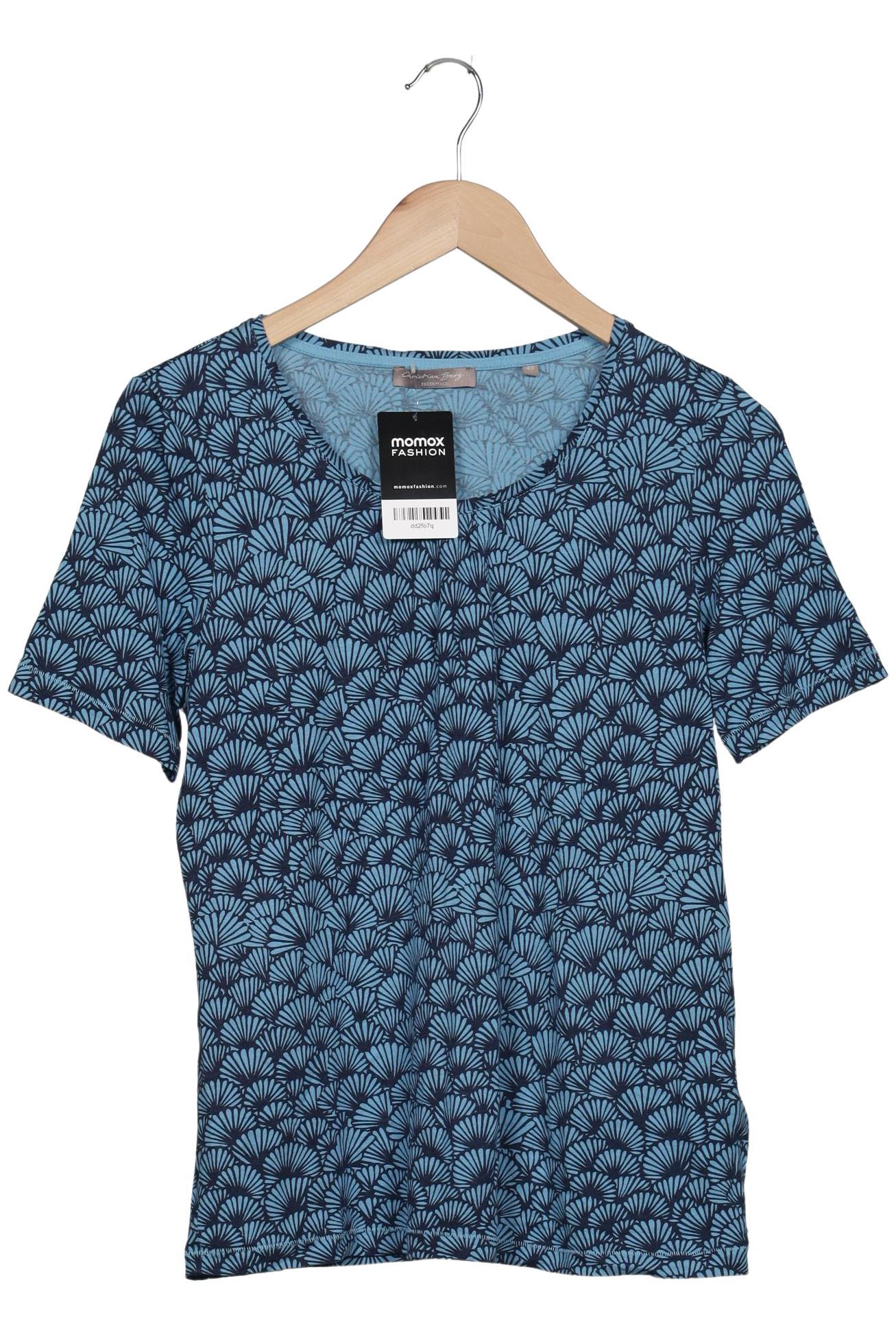 

Christian Berg Damen T-Shirt, blau, Gr. 40
