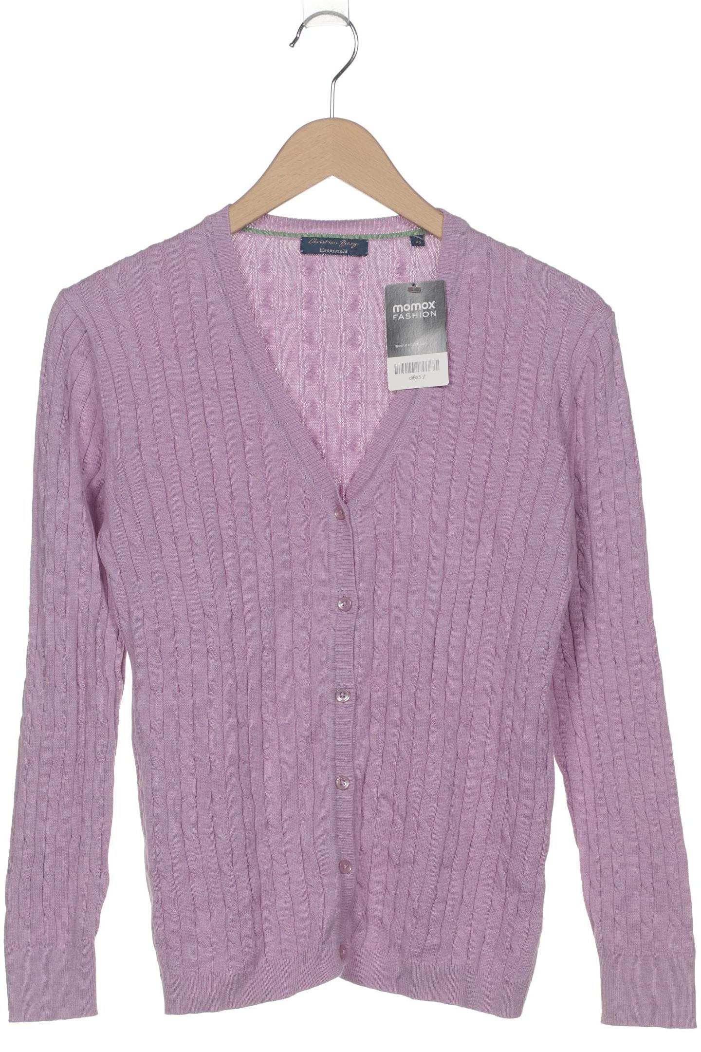 

Christian Berg Damen Strickjacke, flieder, Gr. 40