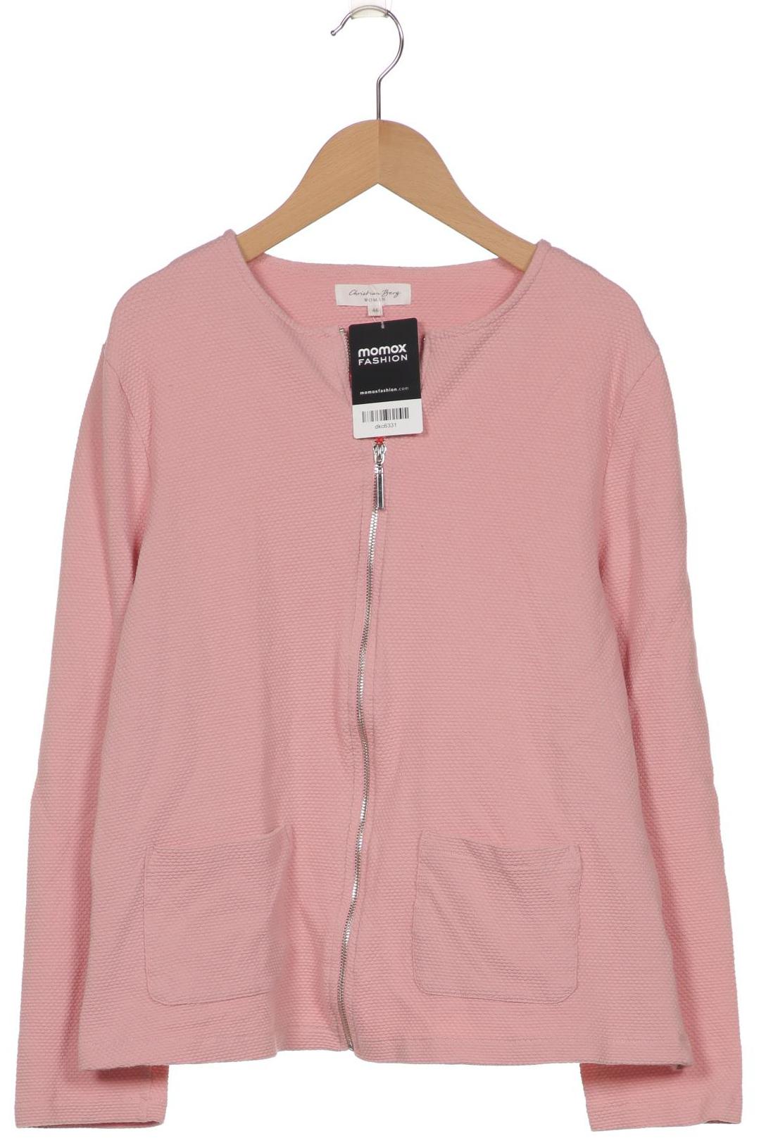 

Christian Berg Damen Strickjacke, pink, Gr. 46