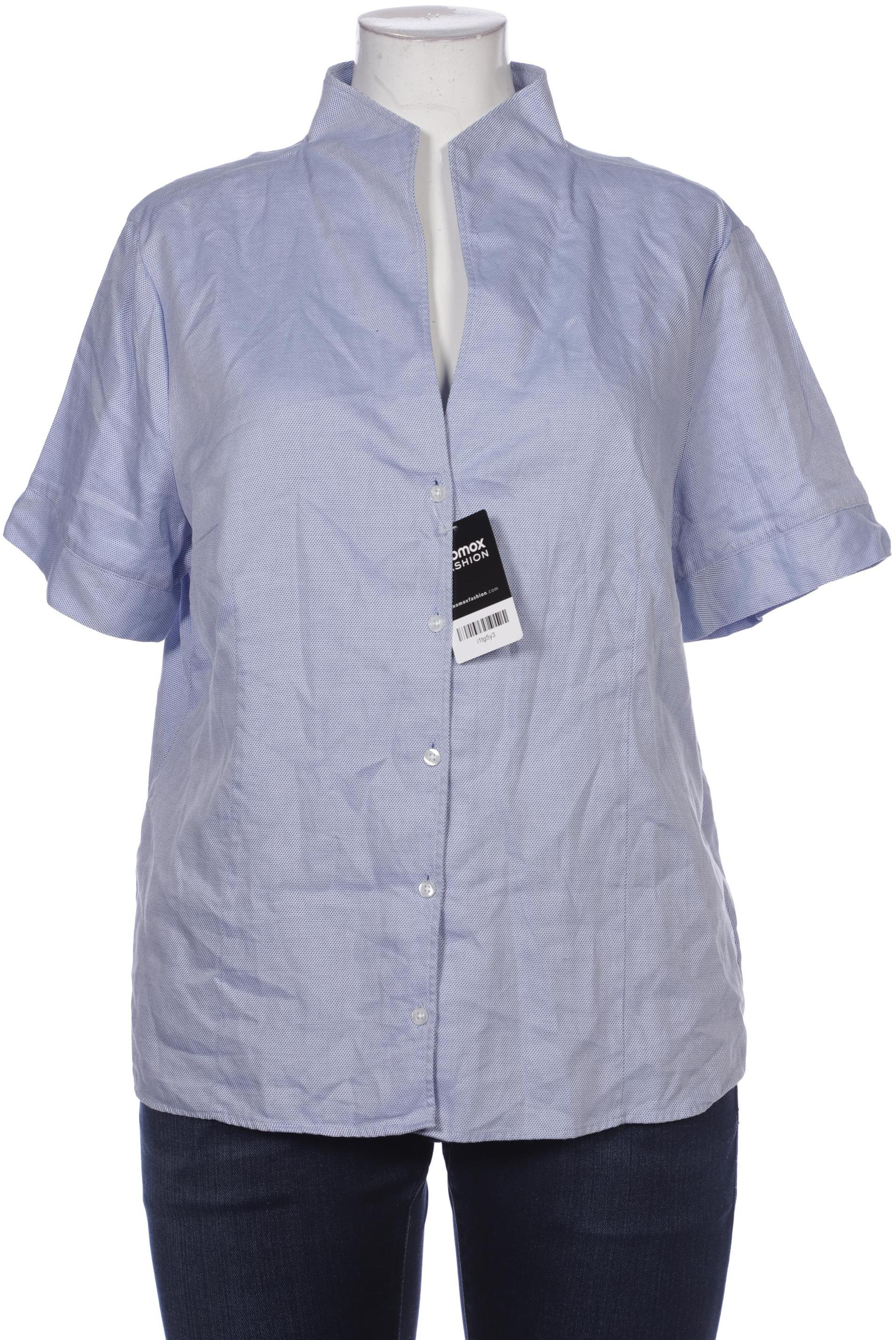 

Christian Berg Damen Bluse, blau, Gr. 48