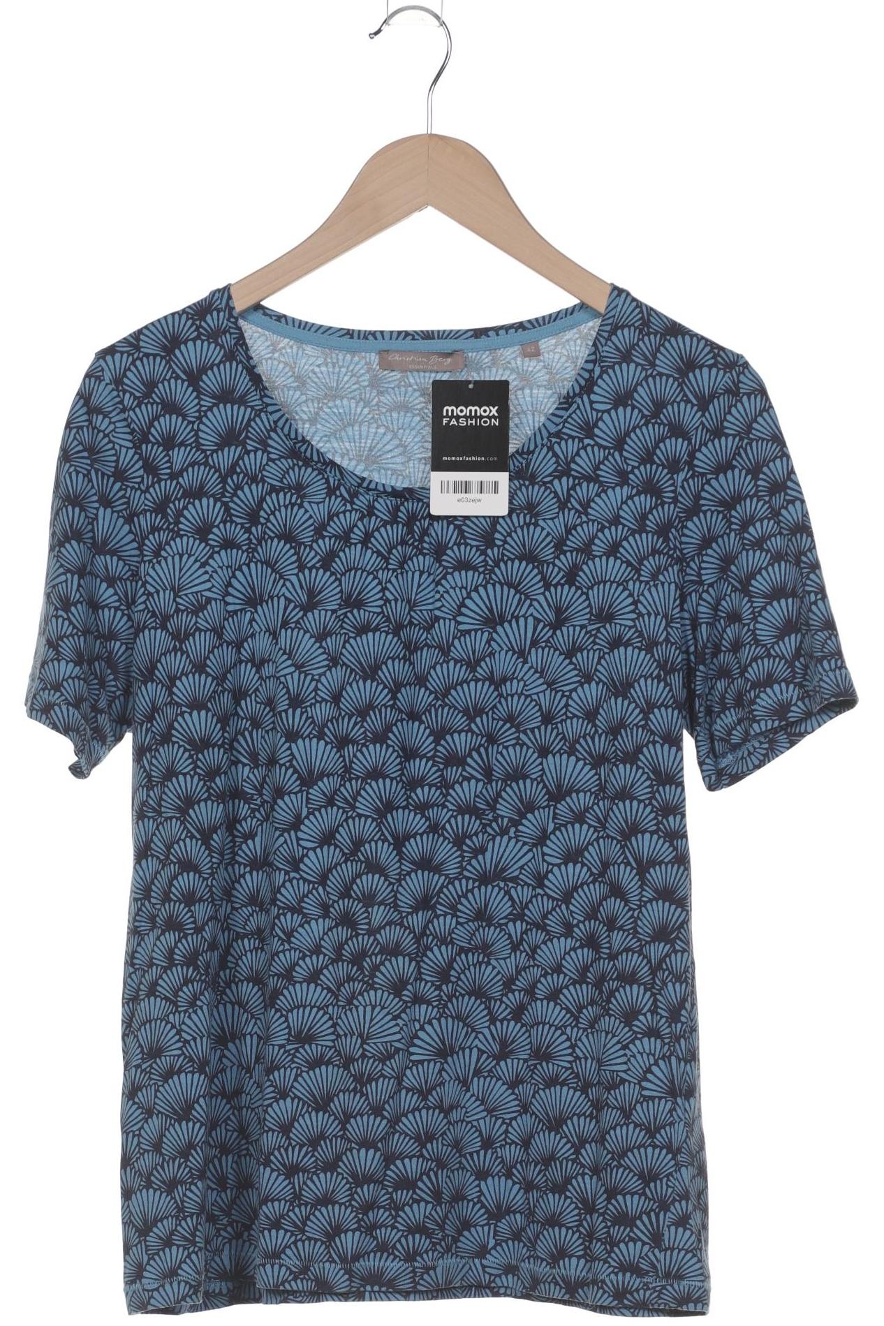 

Christian Berg Damen T-Shirt, blau, Gr. 42