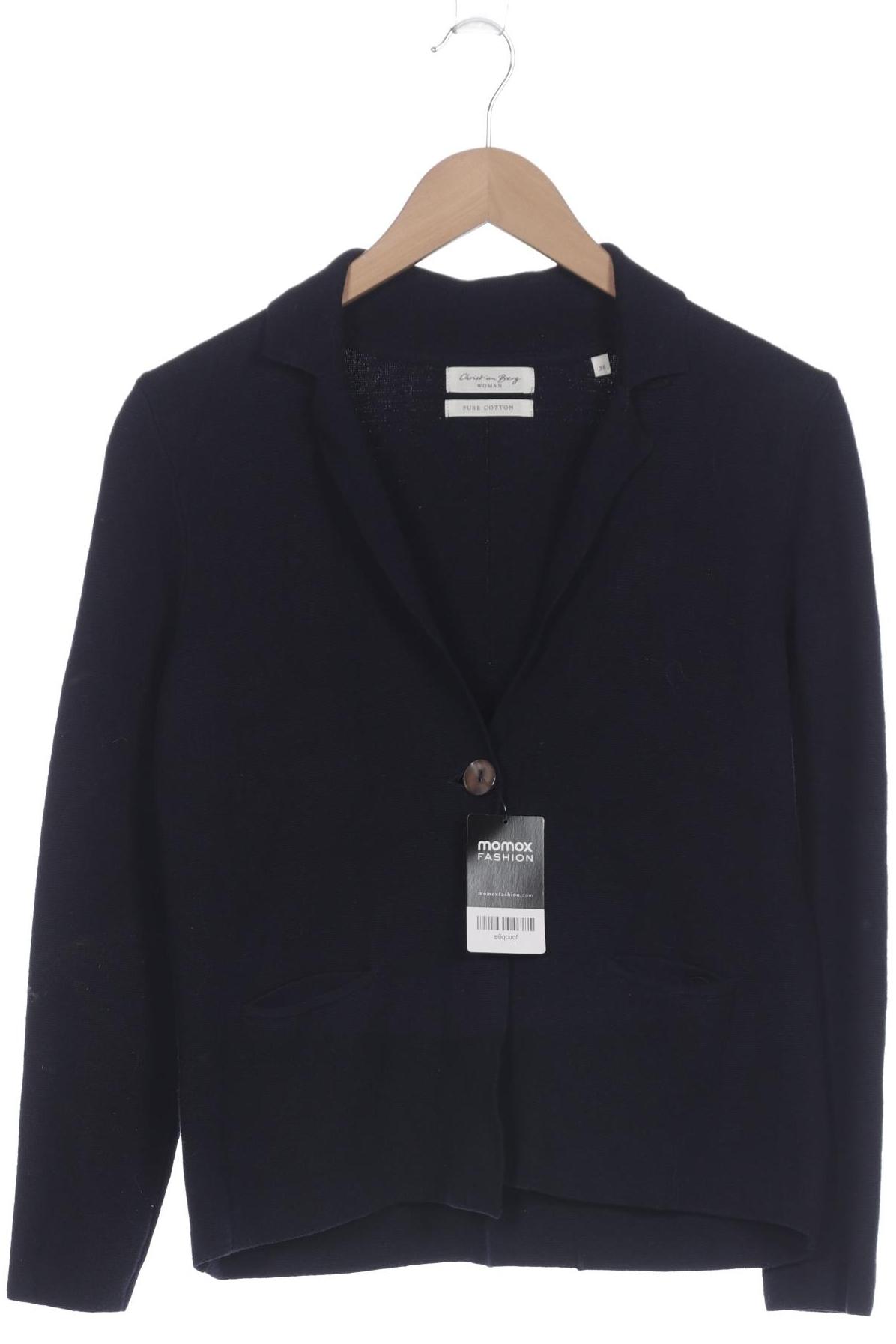 

Christian Berg Damen Strickjacke, marineblau, Gr. 38