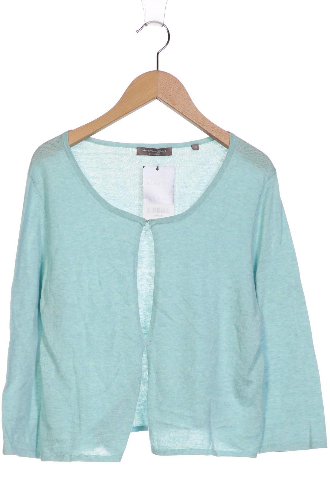 

Christian Berg Damen Strickjacke, türkis, Gr. 38