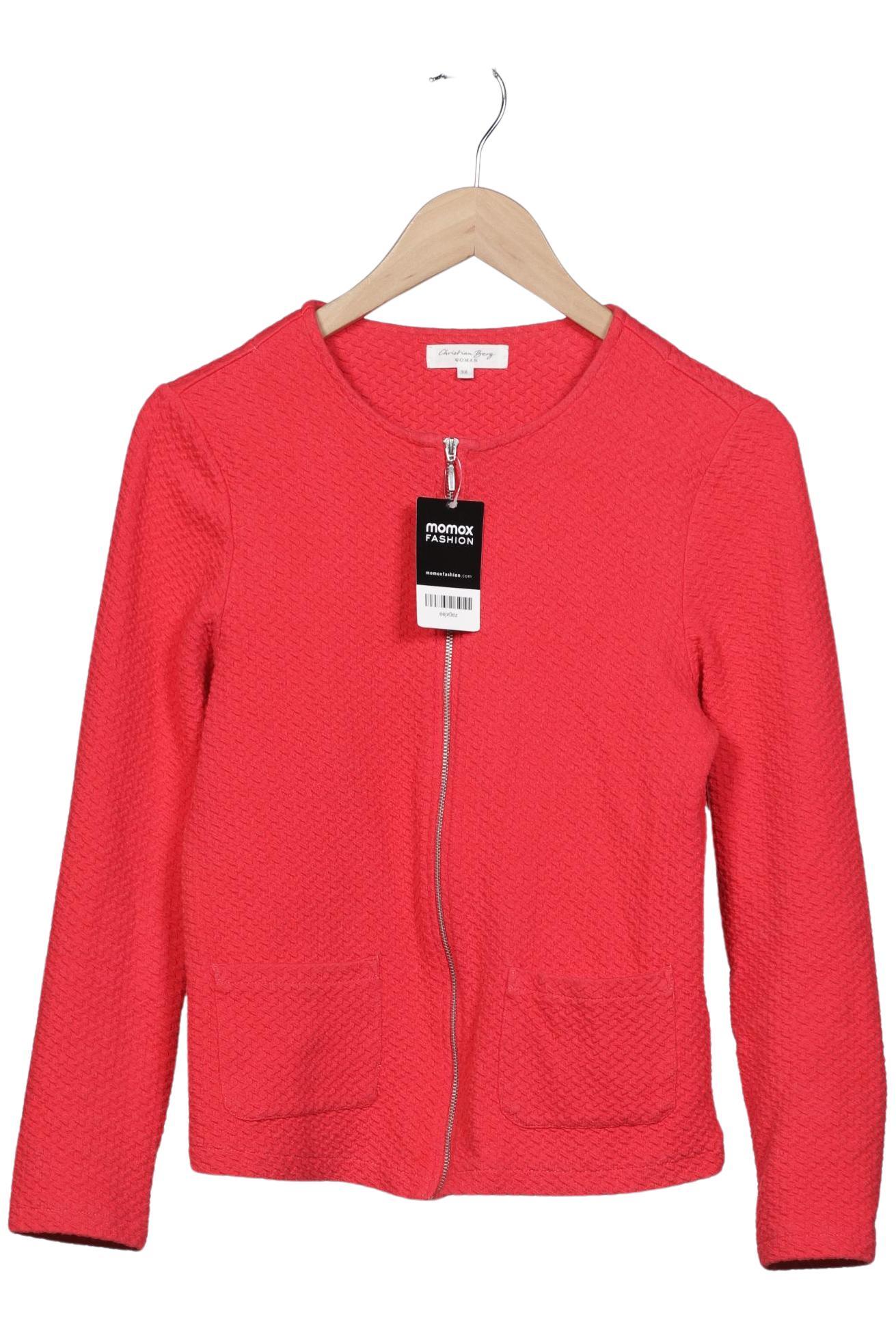 

Christian Berg Damen Strickjacke, rot, Gr. 38