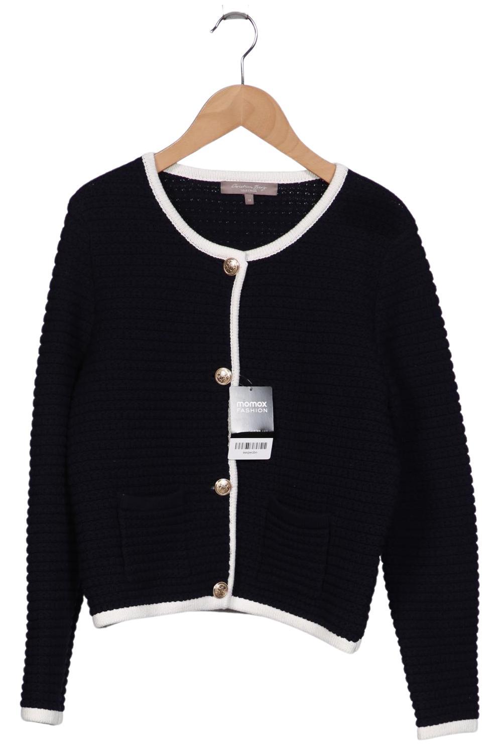 

Christian Berg Damen Strickjacke, marineblau, Gr. 34