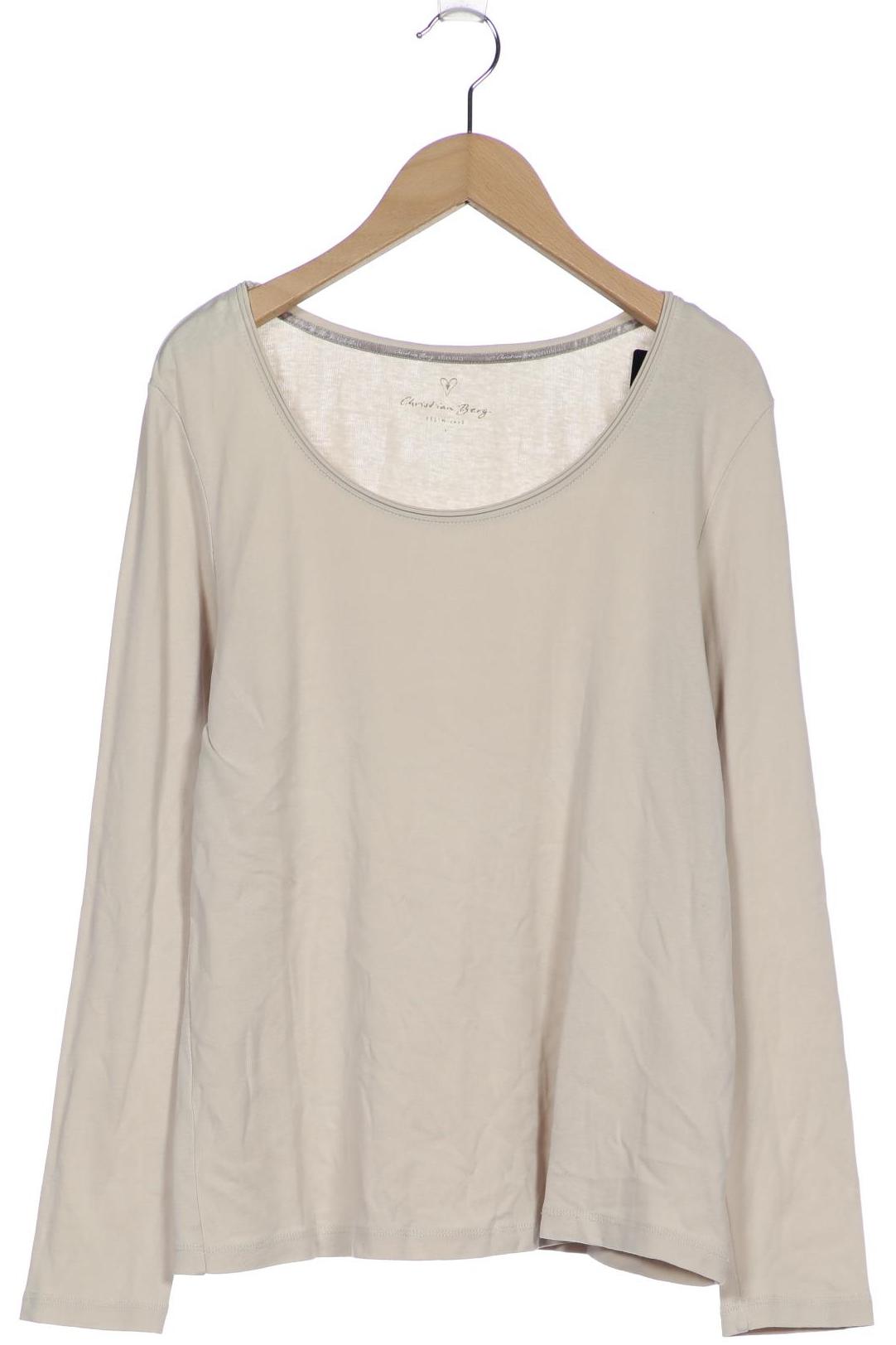 

Christian Berg Damen Langarmshirt, beige, Gr. 42