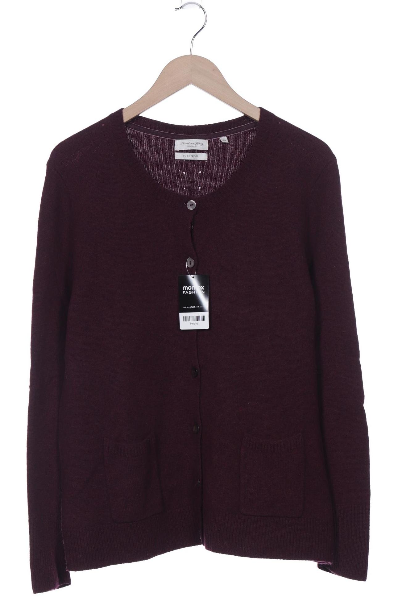 

Christian Berg Damen Strickjacke, bordeaux, Gr. 48
